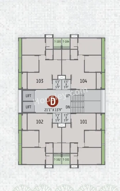 Kavisha Atria Floor plan 3