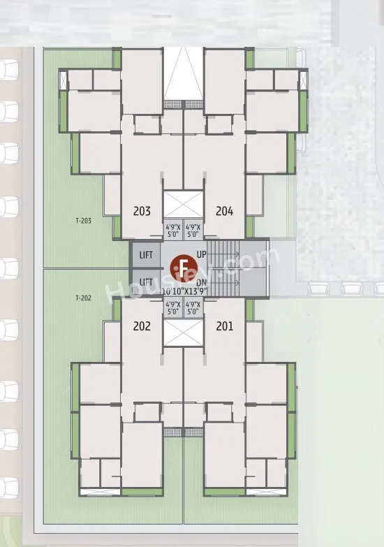 Kavisha Atria Floor plan 6
