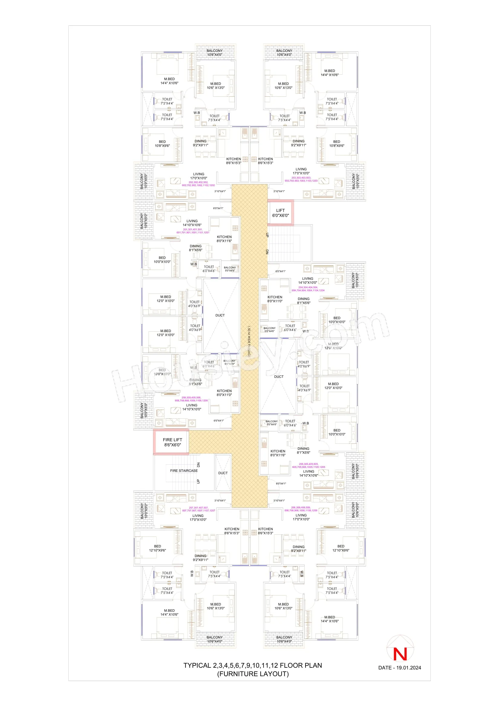 Keshav Tathastu Floor plan 1