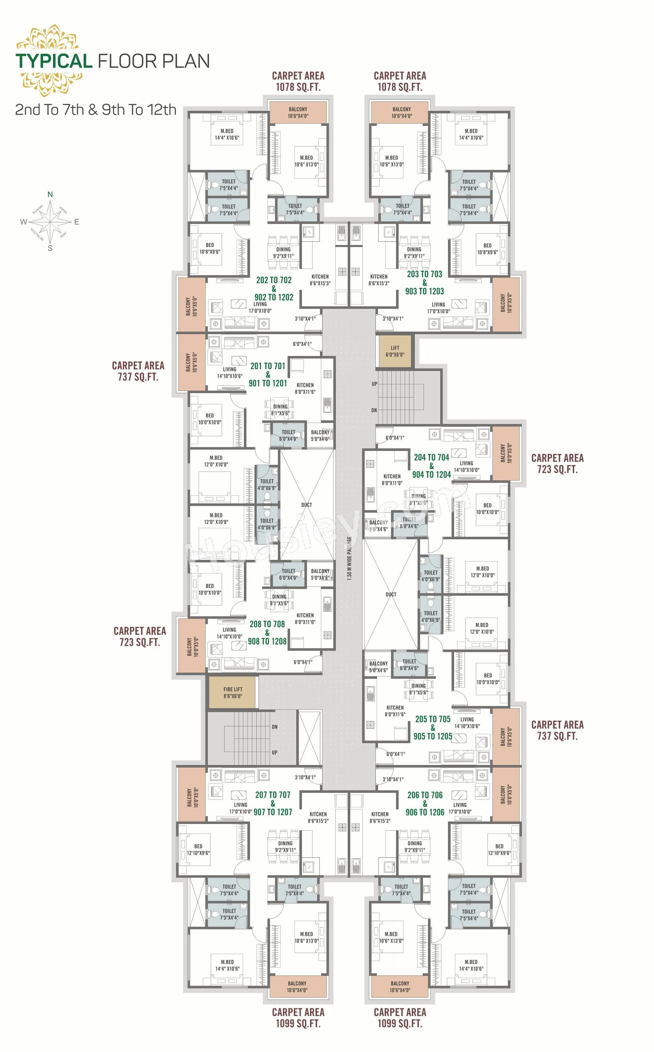 Keshav Tathastu Floor plan 4