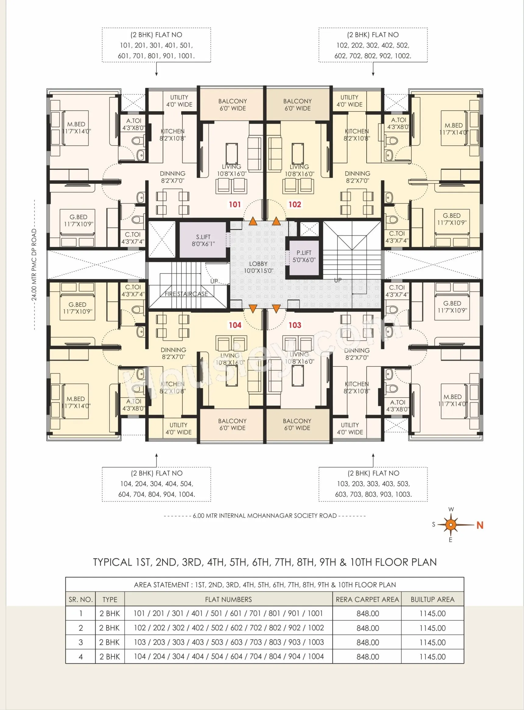 Khond Patil Infinity Heights Floor Plan