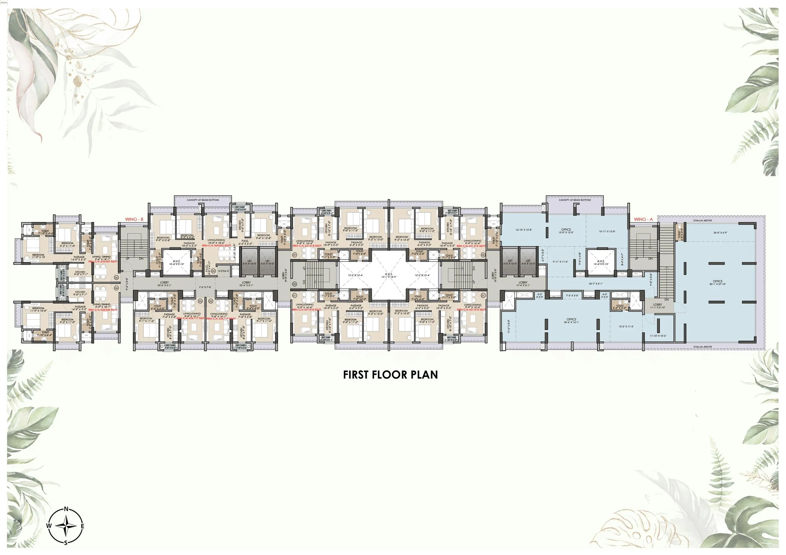 Kini Pinnacle Floor plan 1