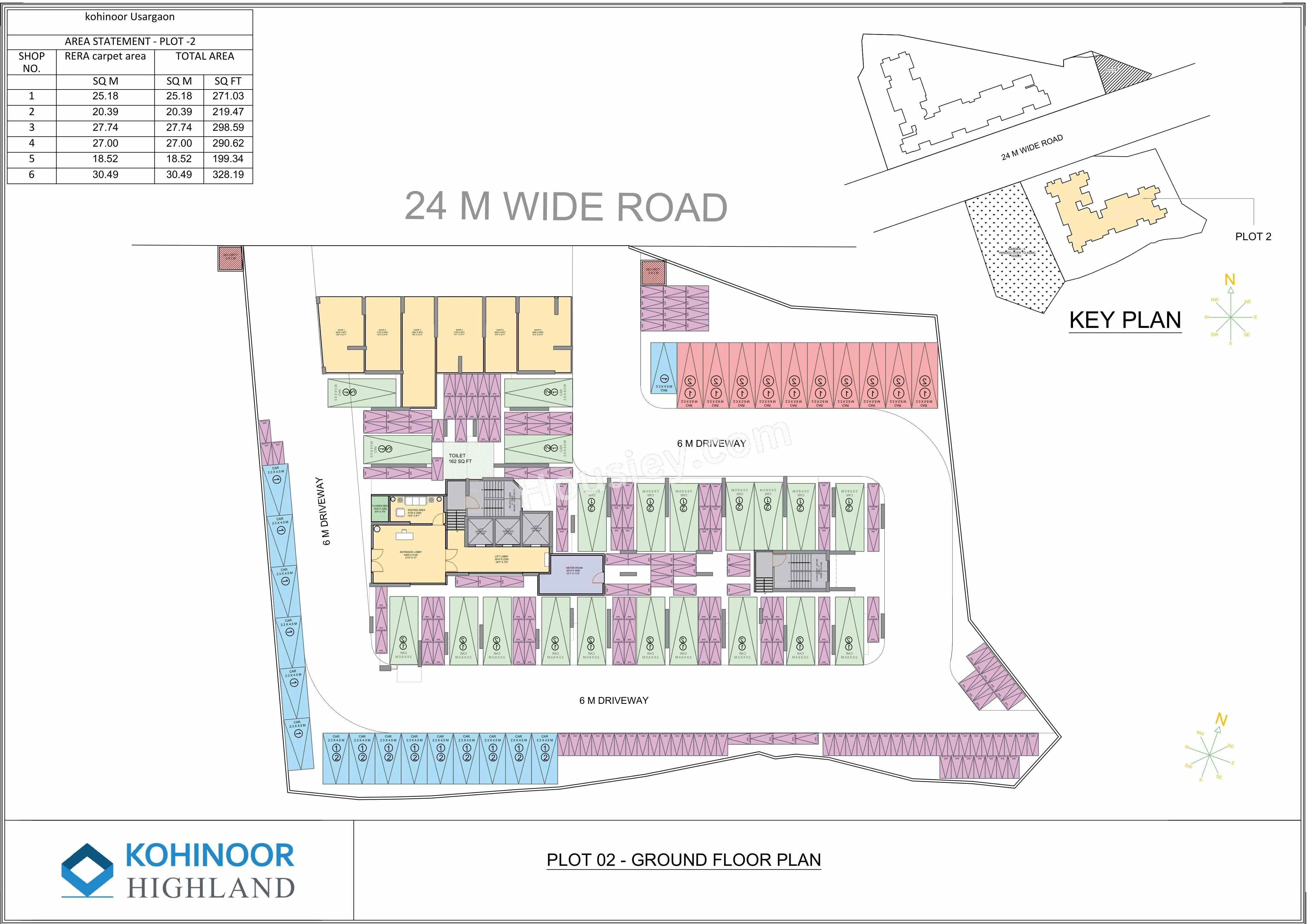 Kohinoor Highland Floor plan 2