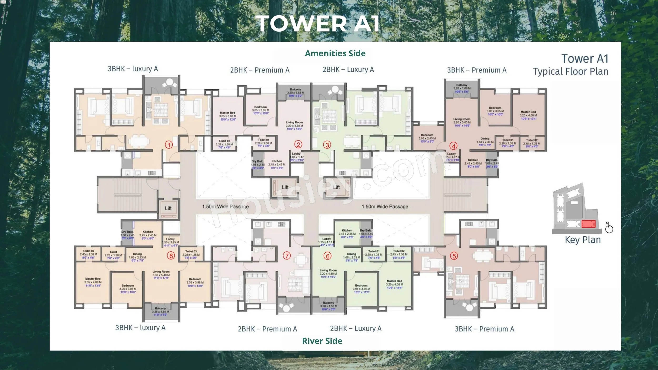 Kohinoor Riverdale Floor plan 2
