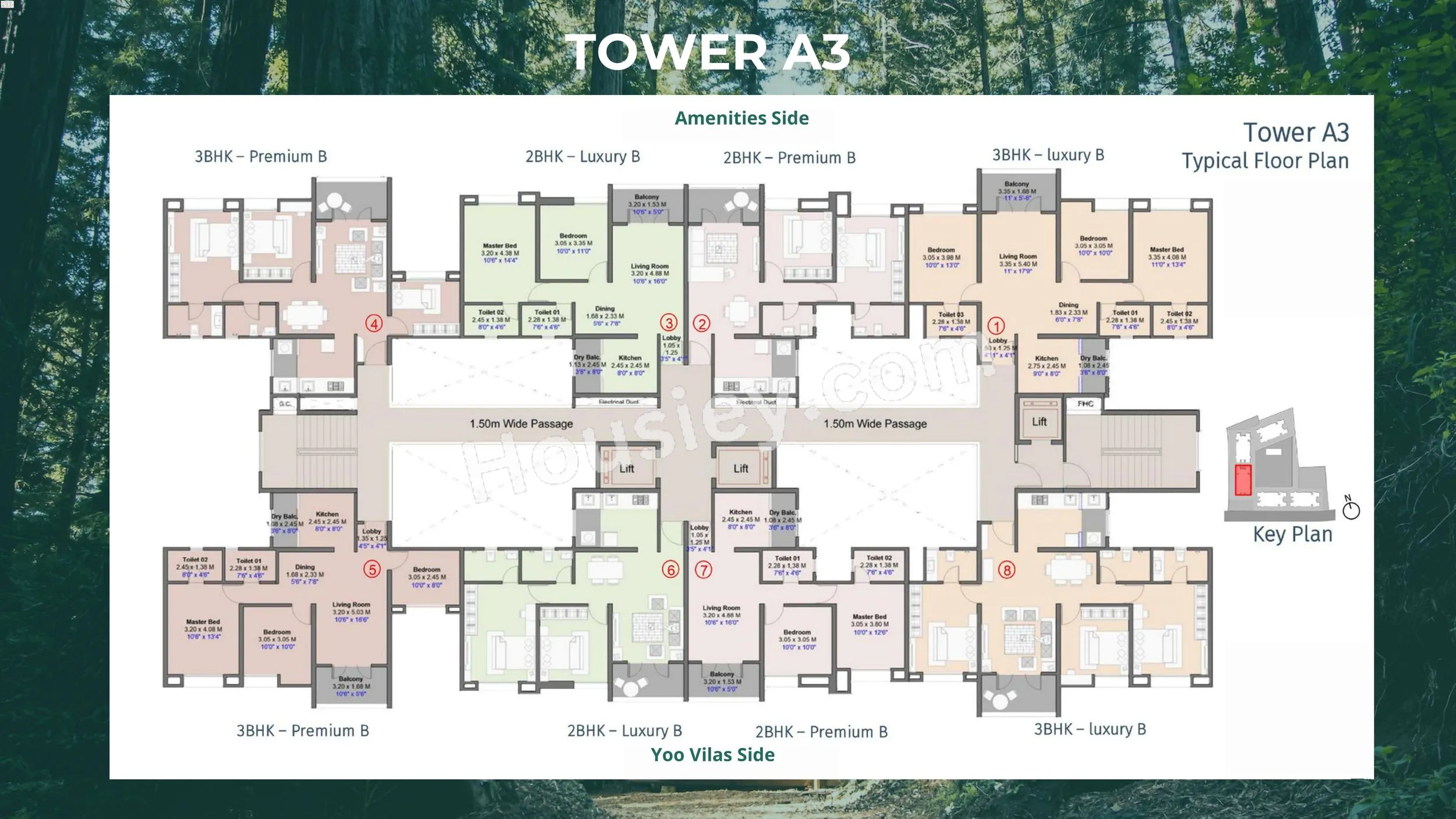 Kohinoor Riverdale Floor plan 1