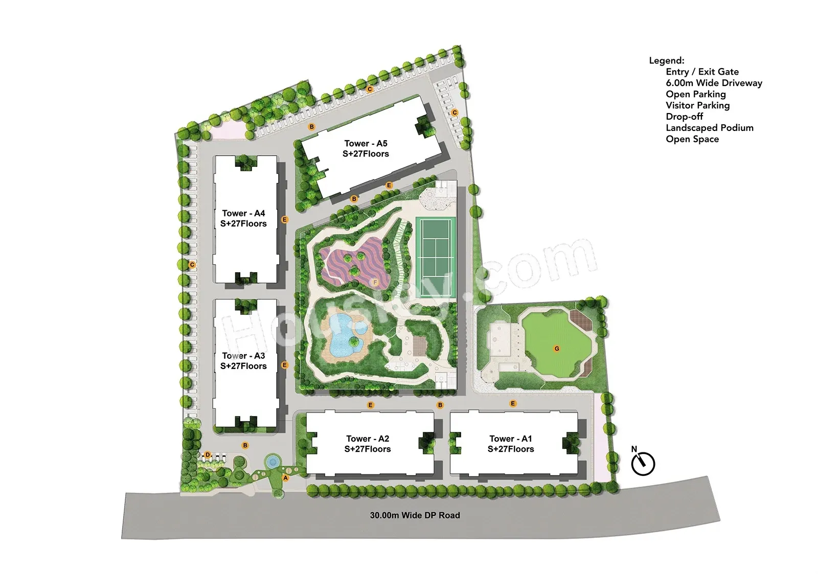Kohinoor Riverdale Master Plan