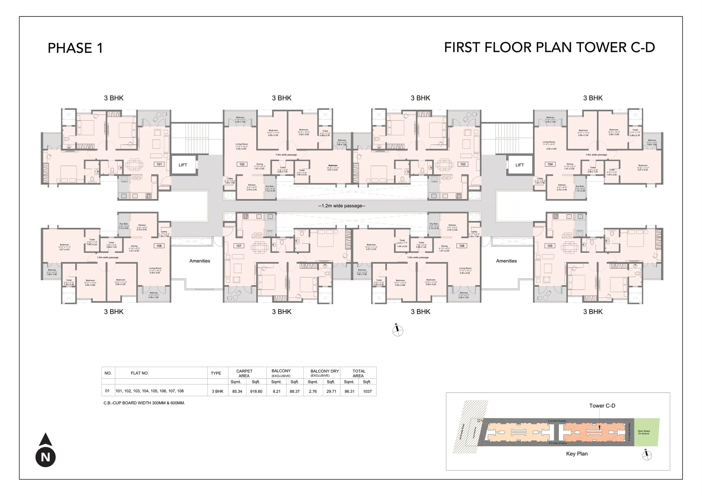 Kohinoor Viva Pixel Floor plan 1