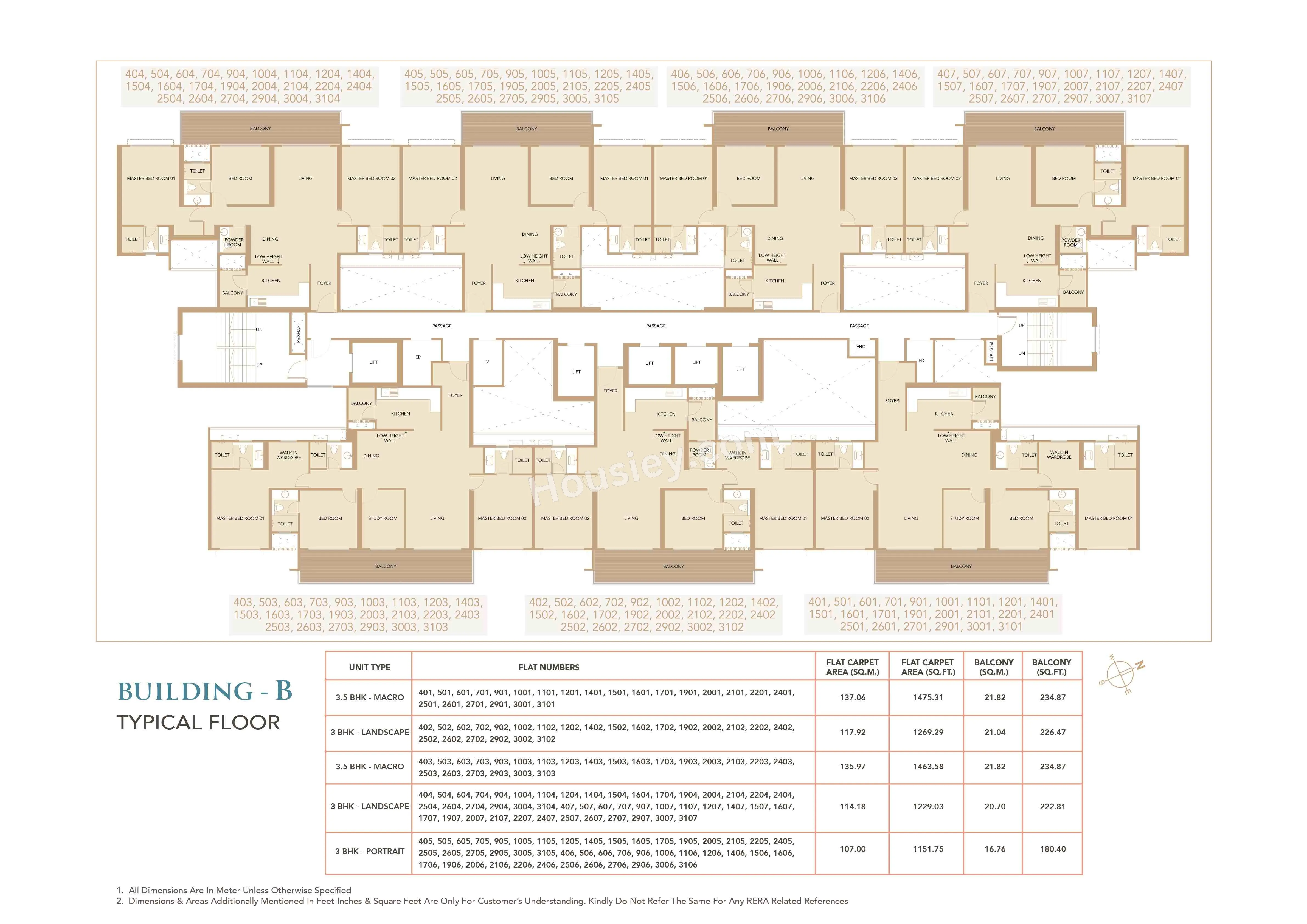 Kolte Patil Canvas Floor plan 2