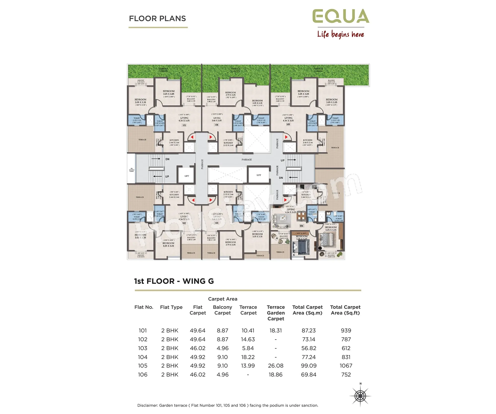 Kolte Patil Equa Floor plan 7