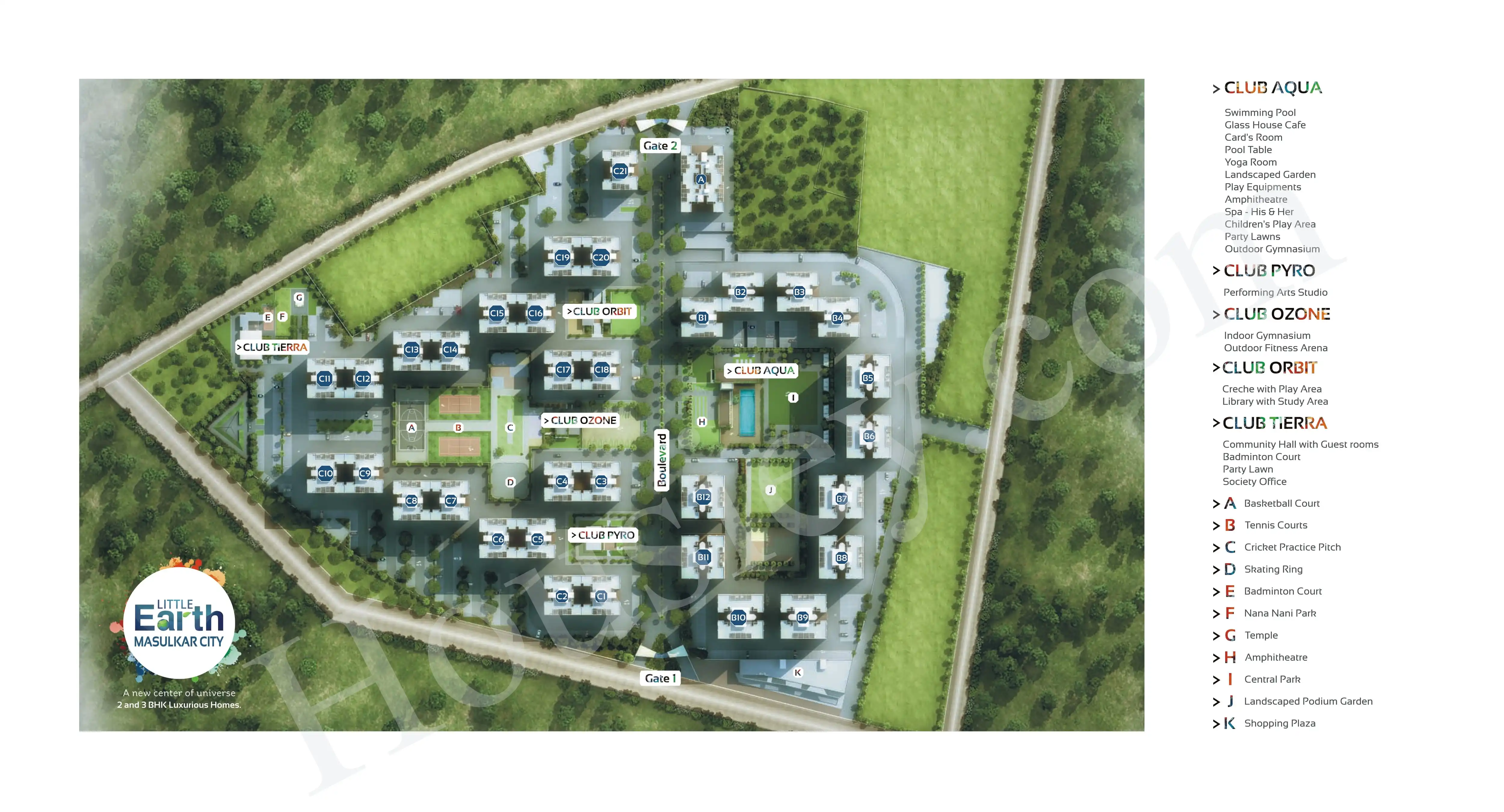 Kolte Patil Little Earth Floor plan 2