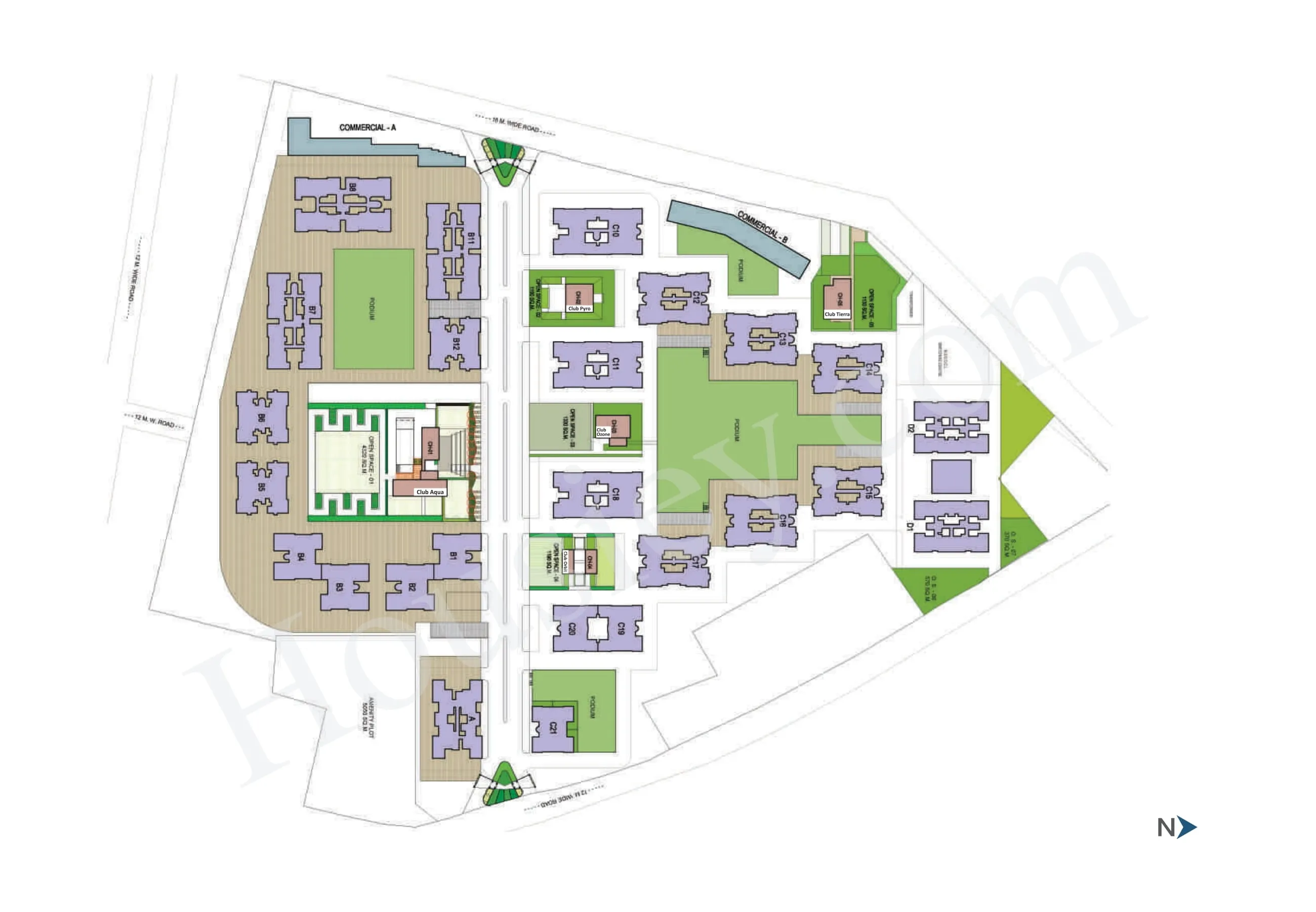Kolte Patil Little Earth Floor plan 1