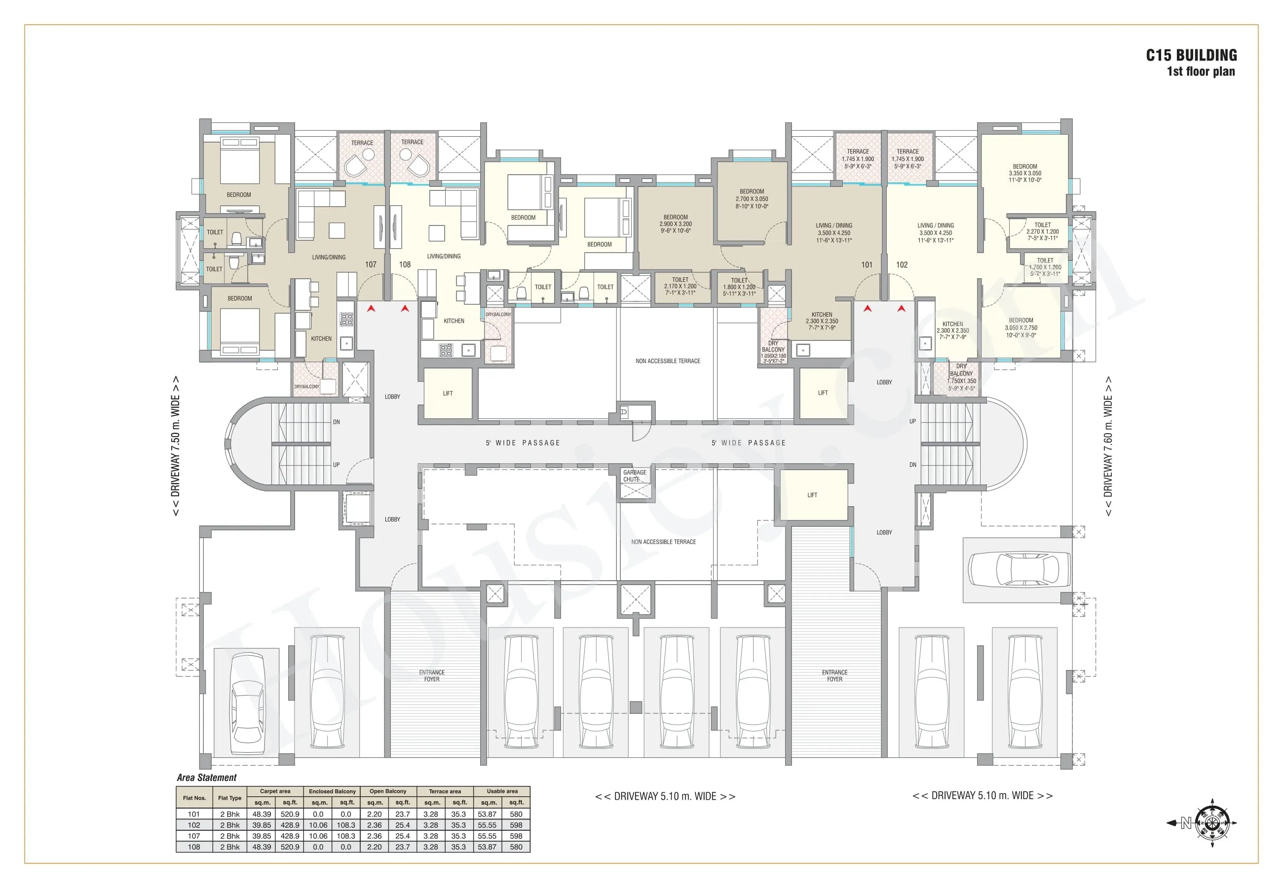 Kolte Patil Little Earth Floor plan 2