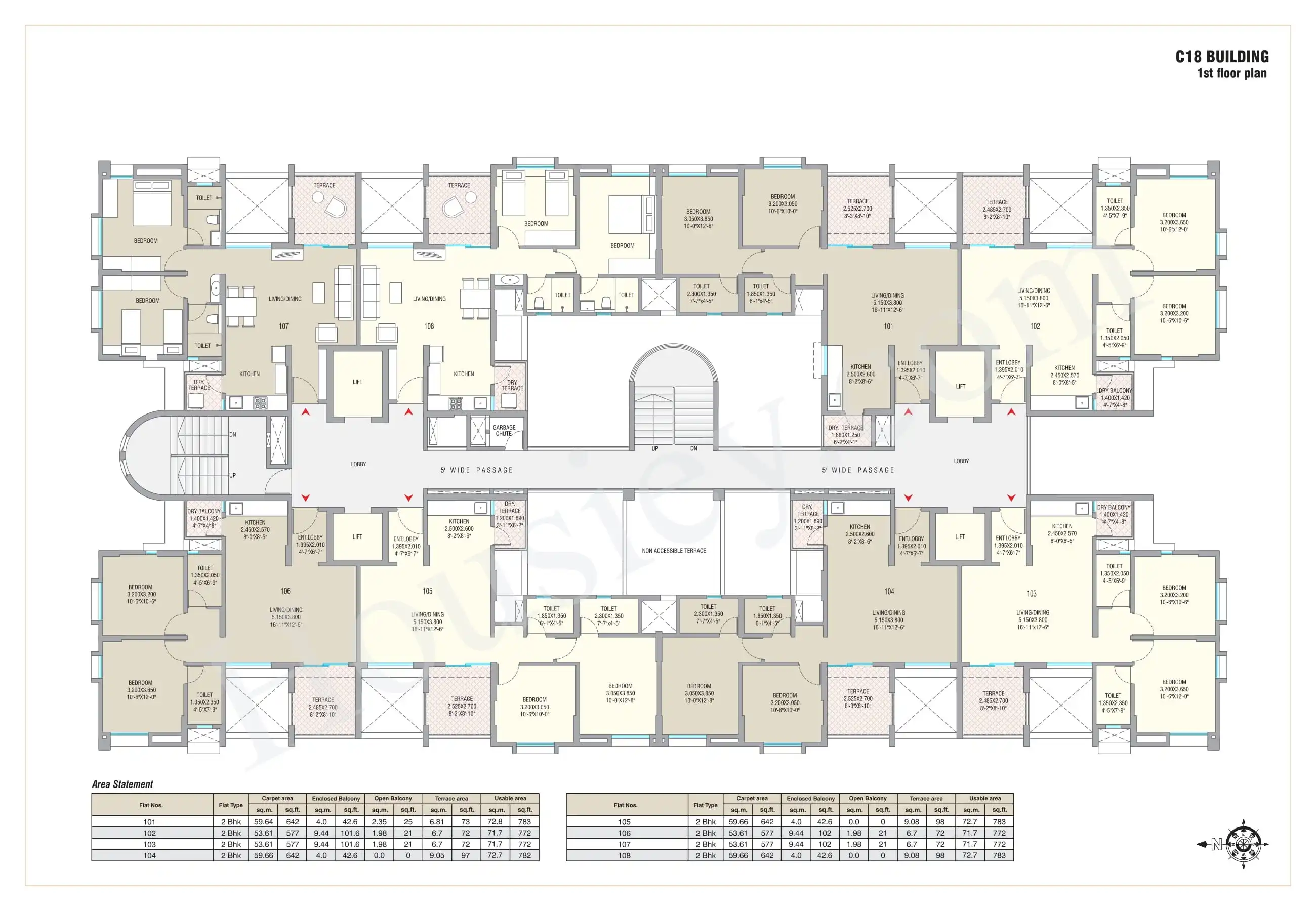 Kolte Patil Little Earth Floor plan 5