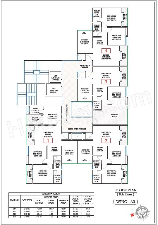 Triaa Kosmic kourtyard Floor plan 5