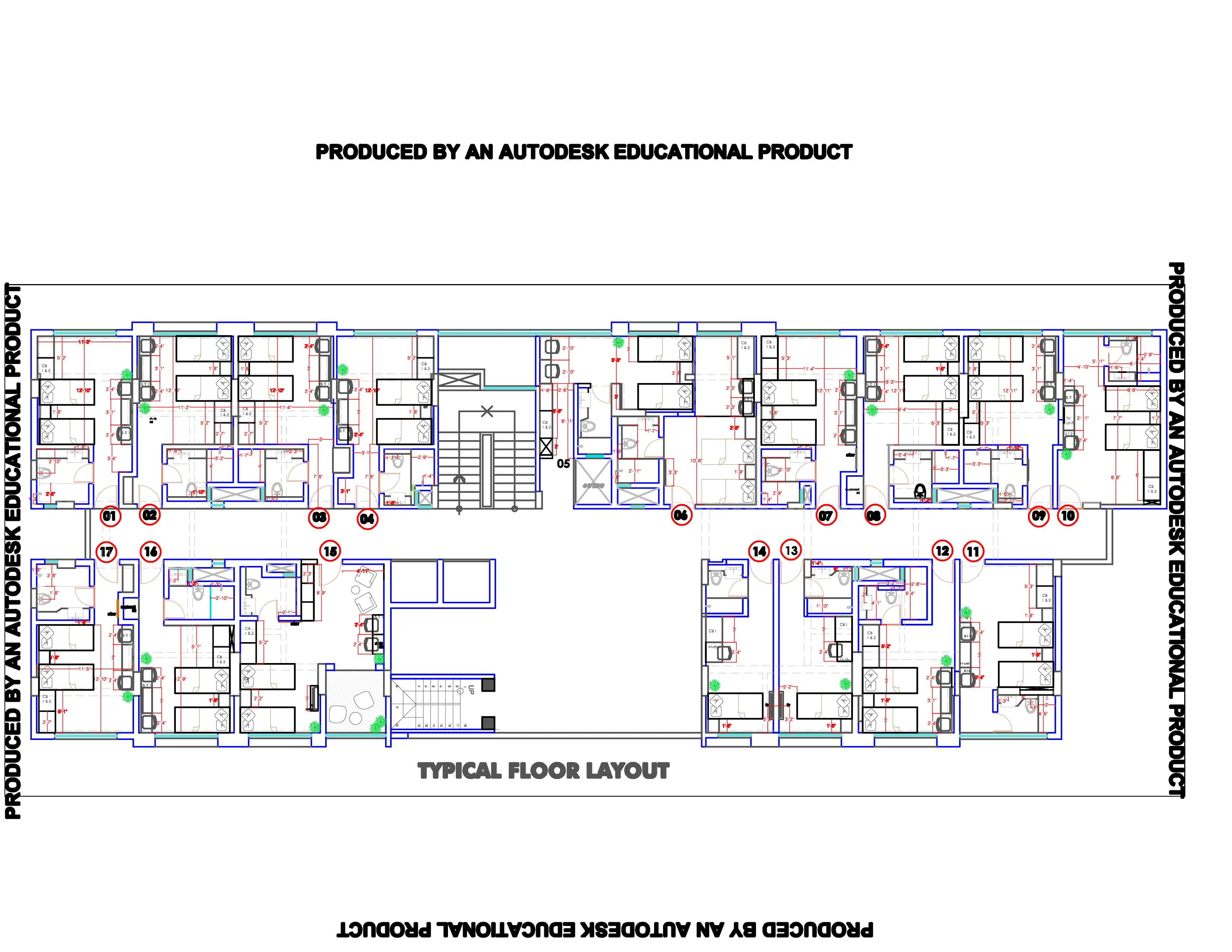 Krisala 41 Presidency Towers Floor Plan