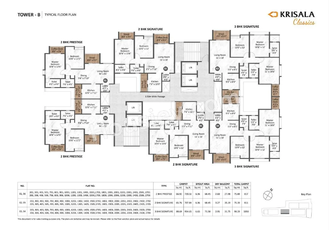 Krisala Luxovert Floor plan 1