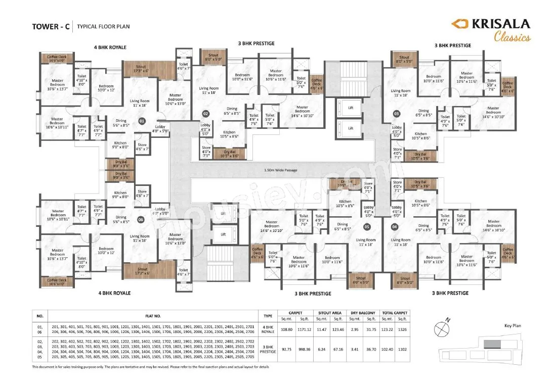 Krisala Luxovert Floor plan 2