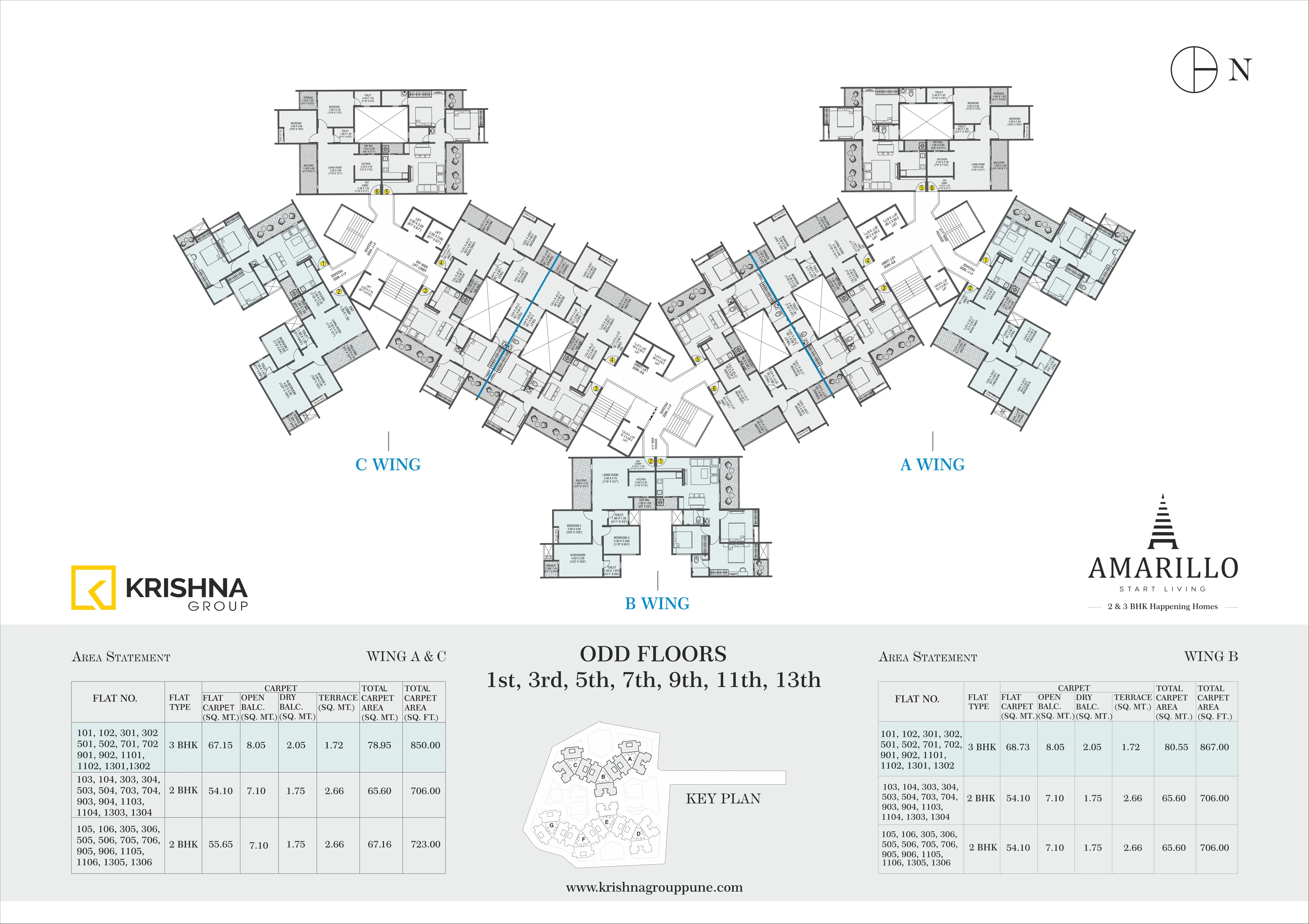 Krishna Amarillo Phase I Floor plan 1