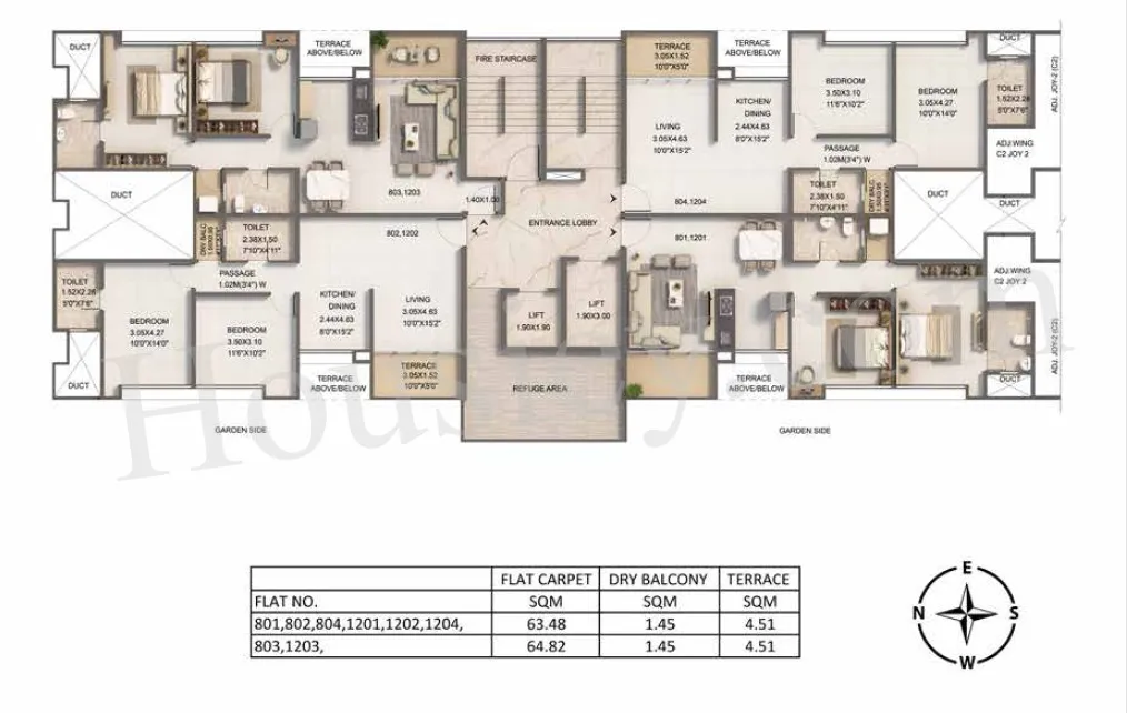 Kumar Pebble Park Floor plan 3