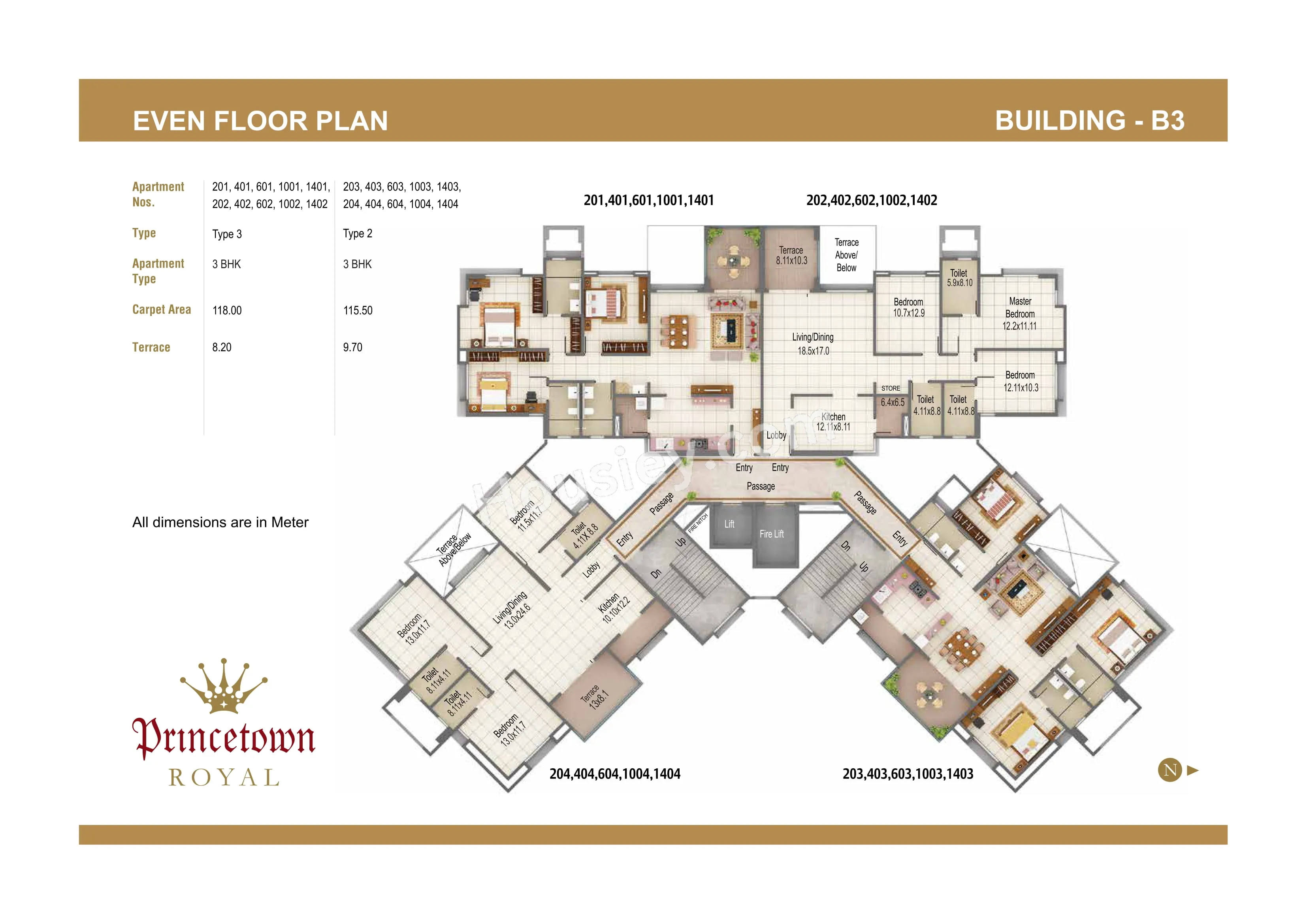 Kumar Princetown Royal Floor plan 1