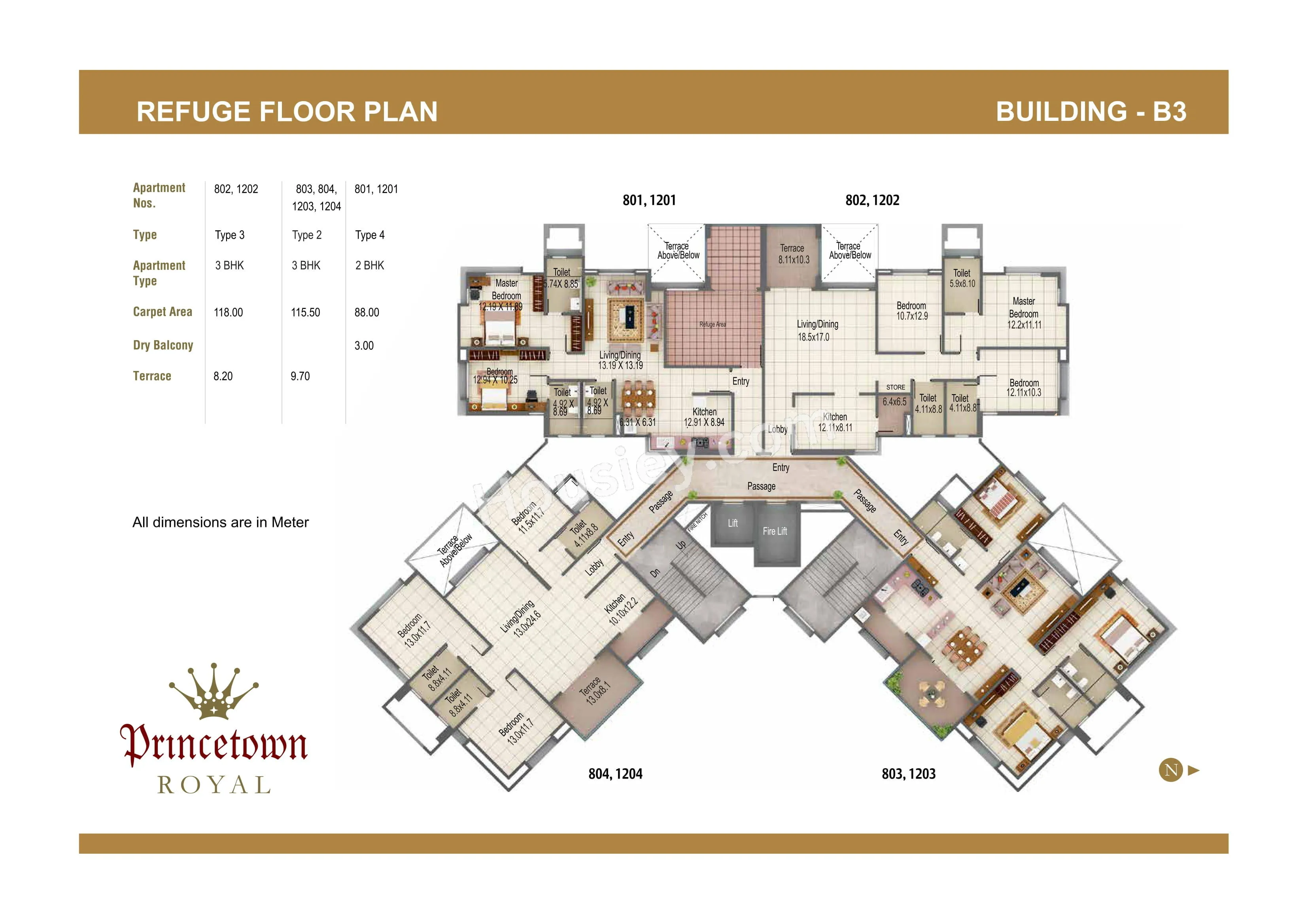 Kumar Princetown Royal Floor plan 3