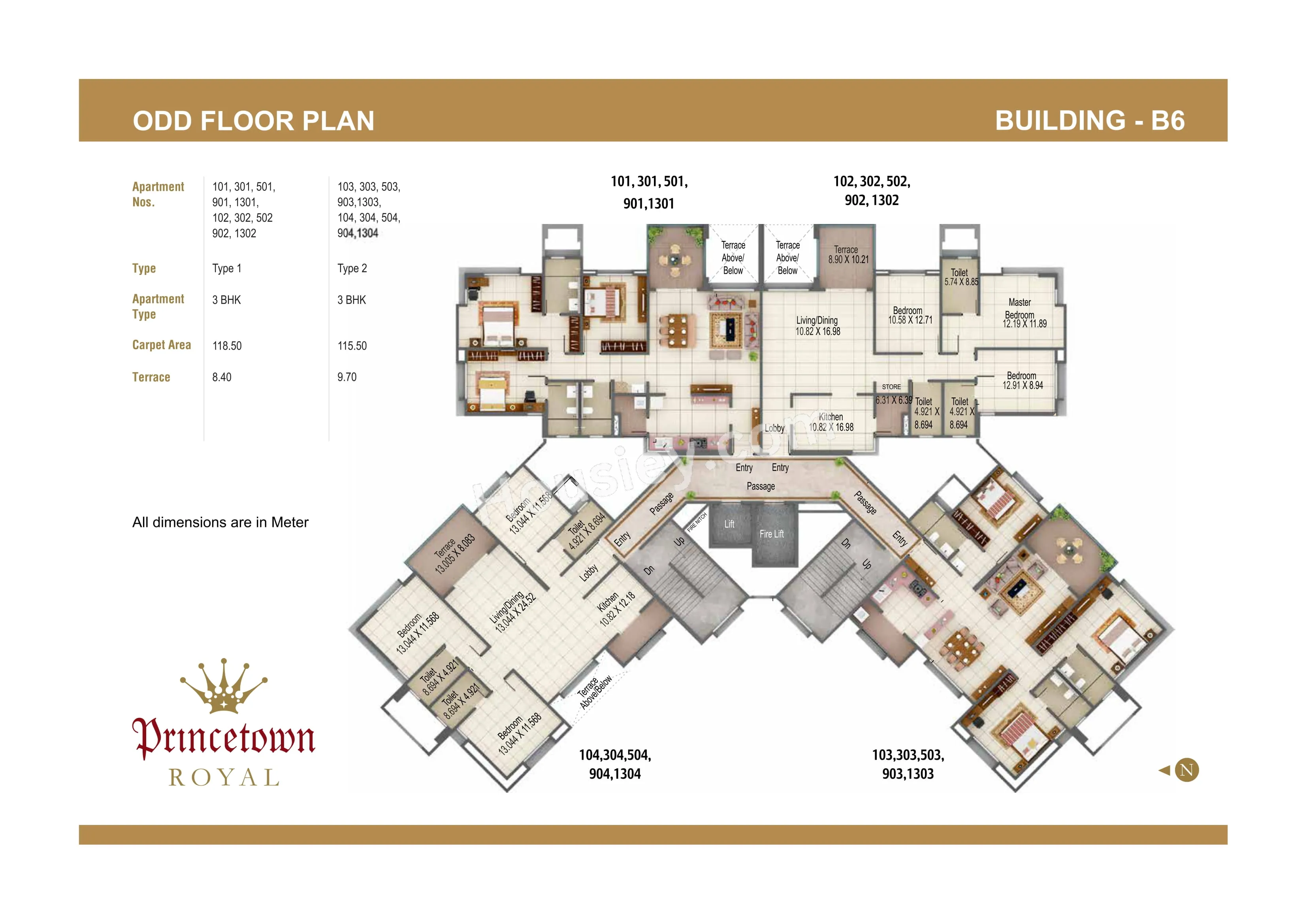 Kumar Princetown Royal Floor plan 5