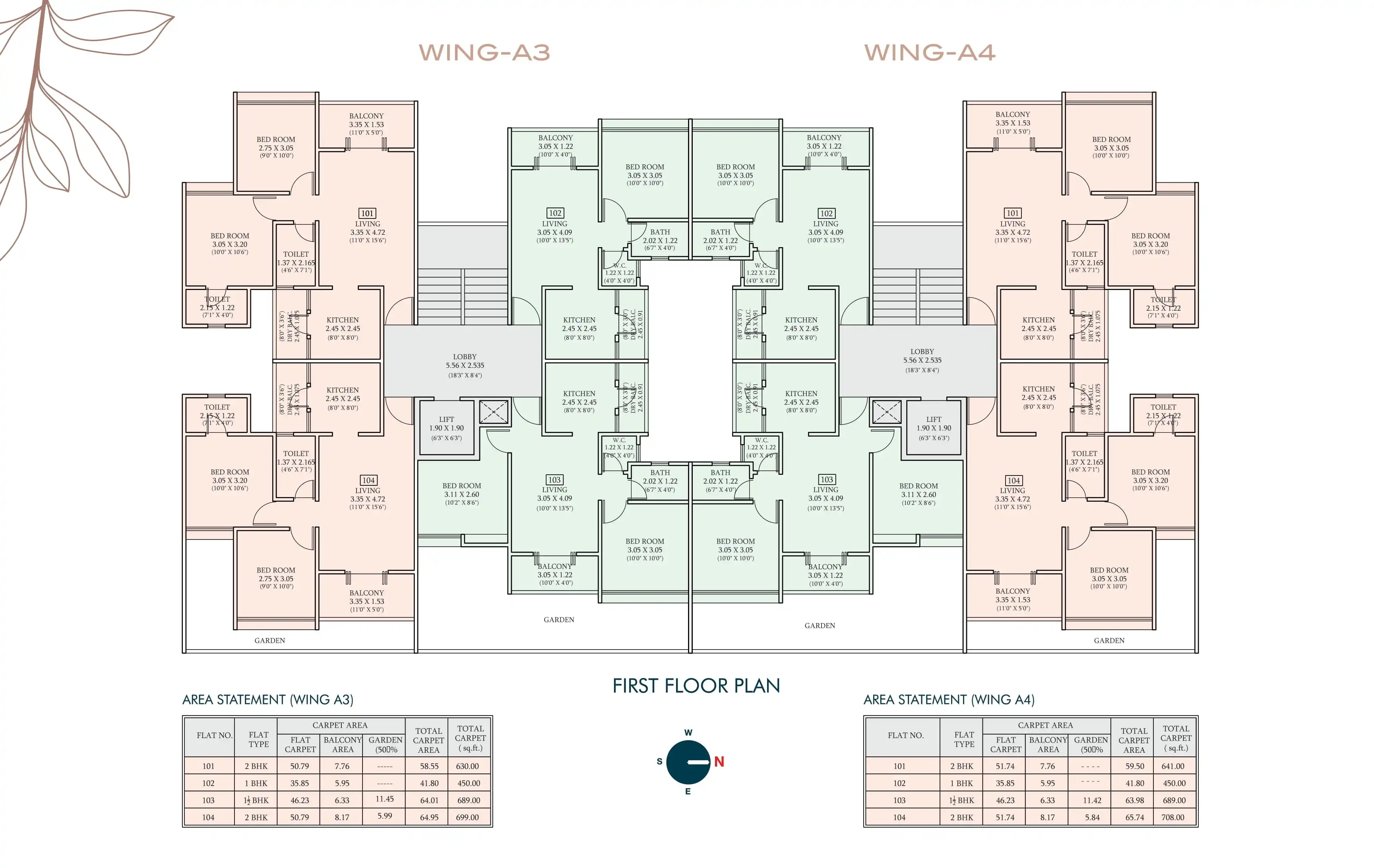 Kundan Easterlia Floor plan 3