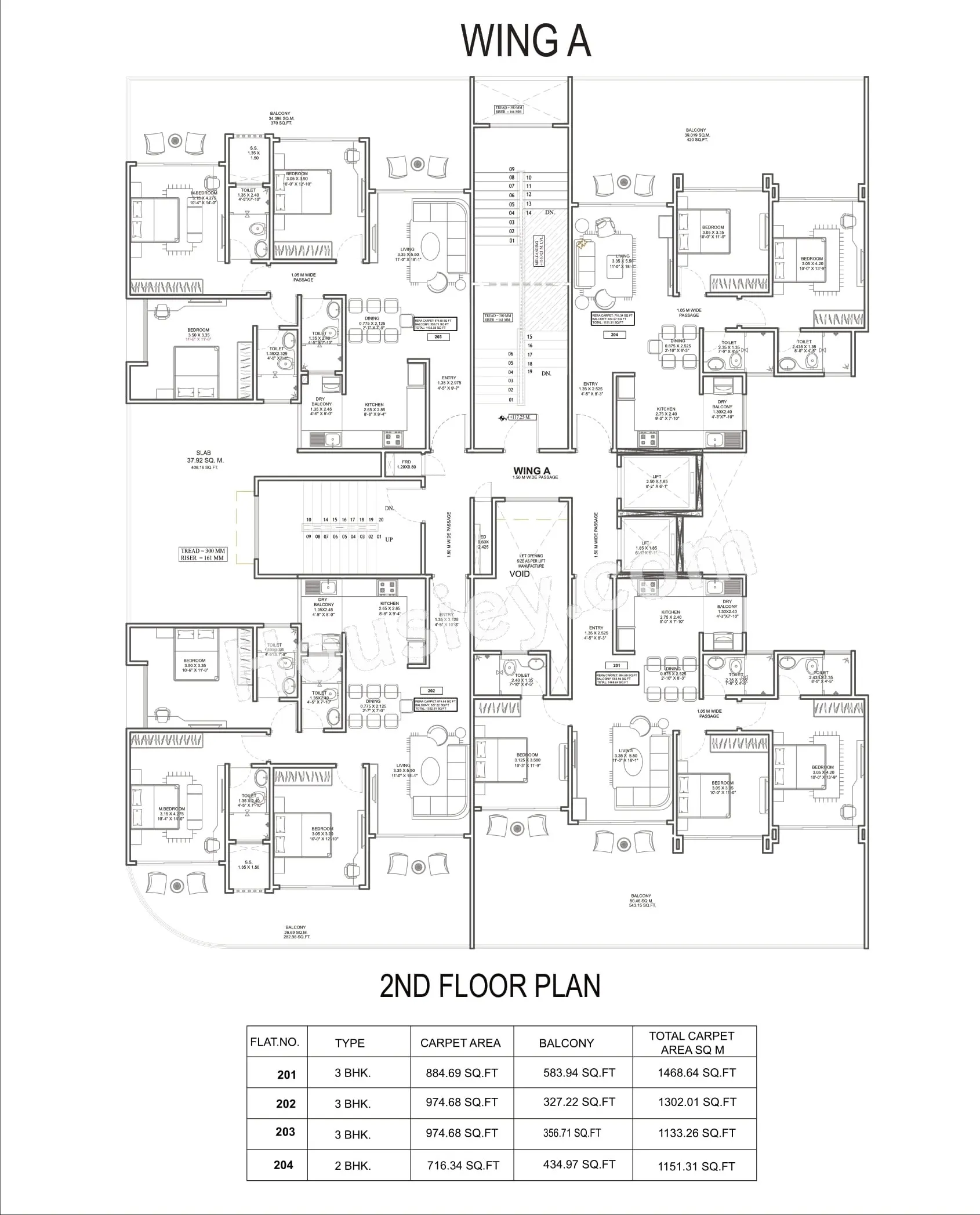 Kundan Espacio Floor plan 6