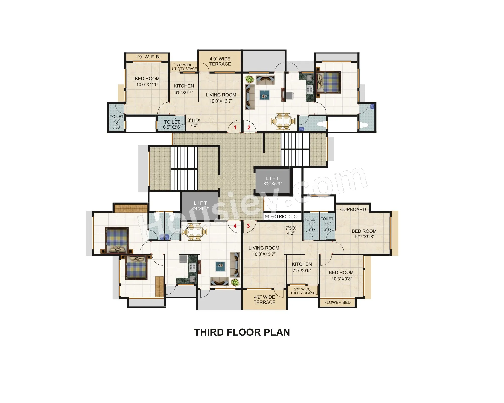 Kurm Casa Floor plan 2