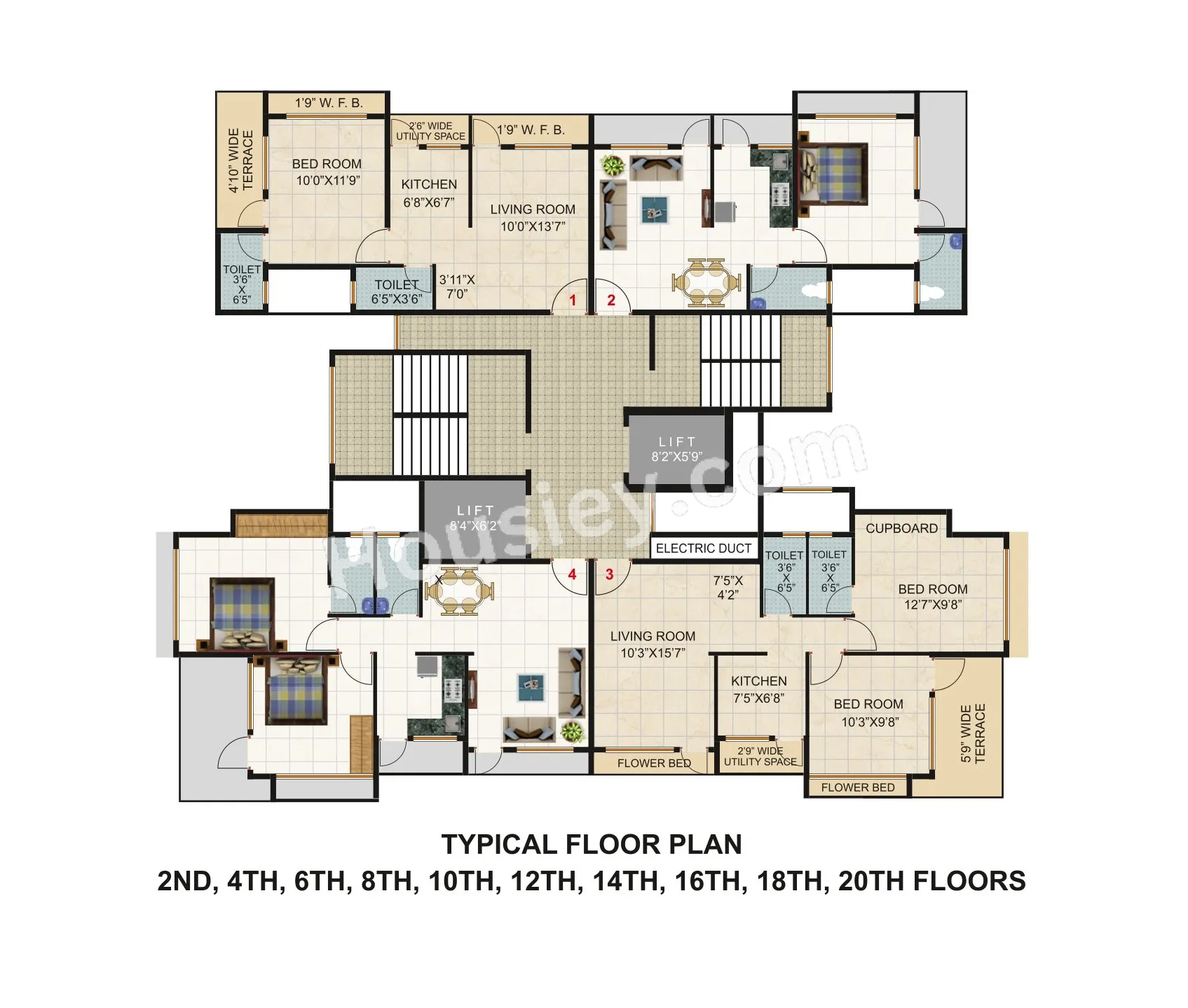 Kurm Casa Floor plan 3