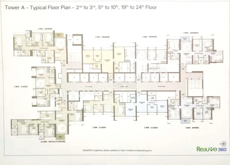 L&T Rejuve 360 Floor Plan