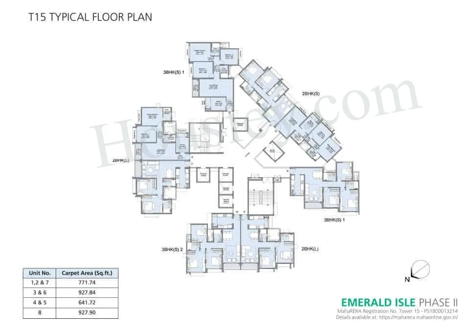 L&T Veridian Floor plan 3