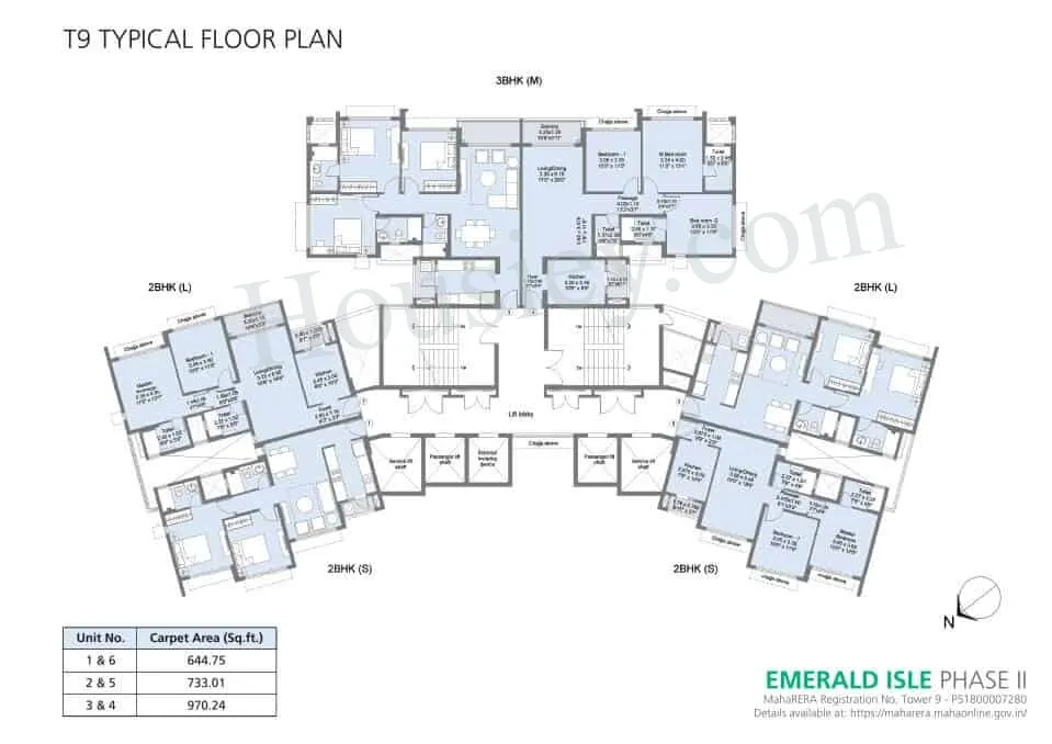 L&T Veridian Floor plan 2
