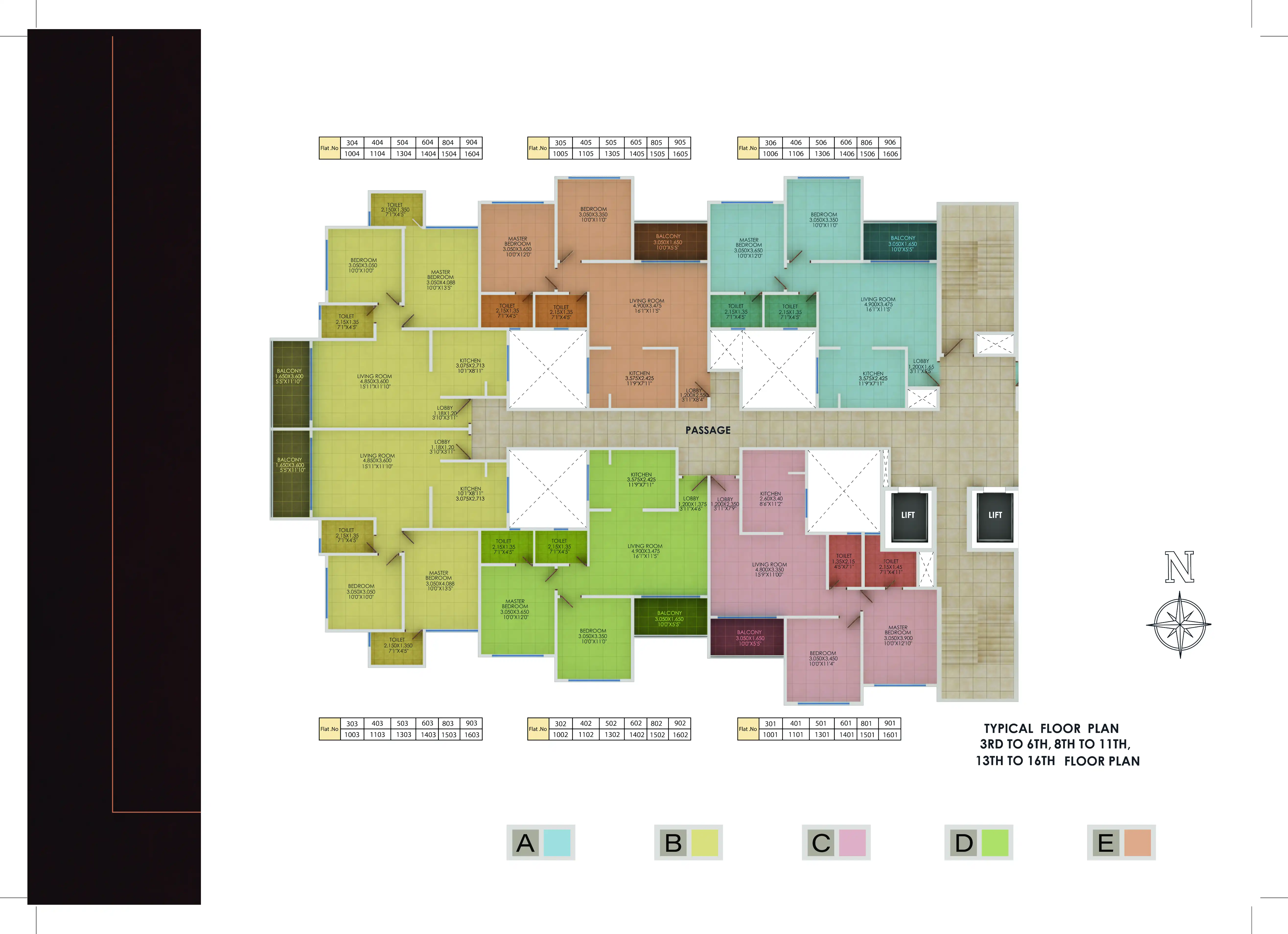 Manav La Centra Floor plan 2