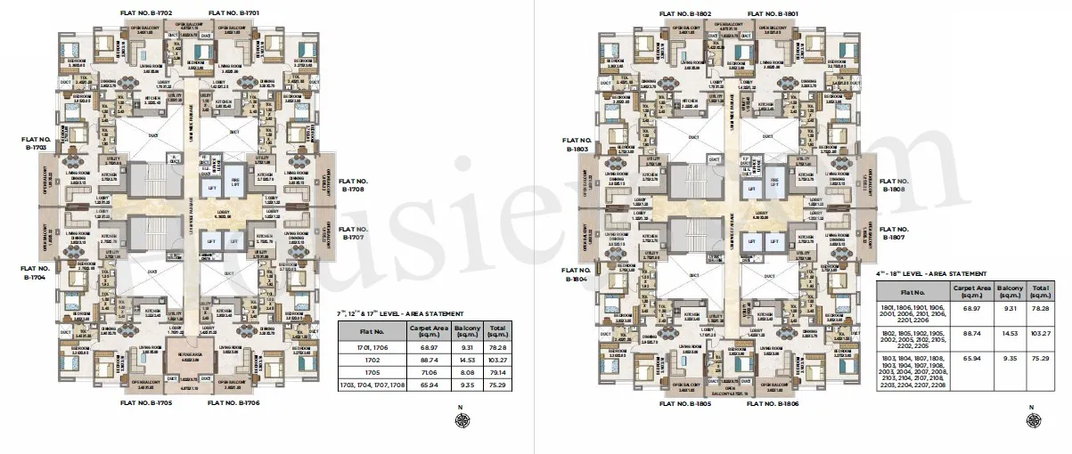 Kakkad La Vida Floor plan 1