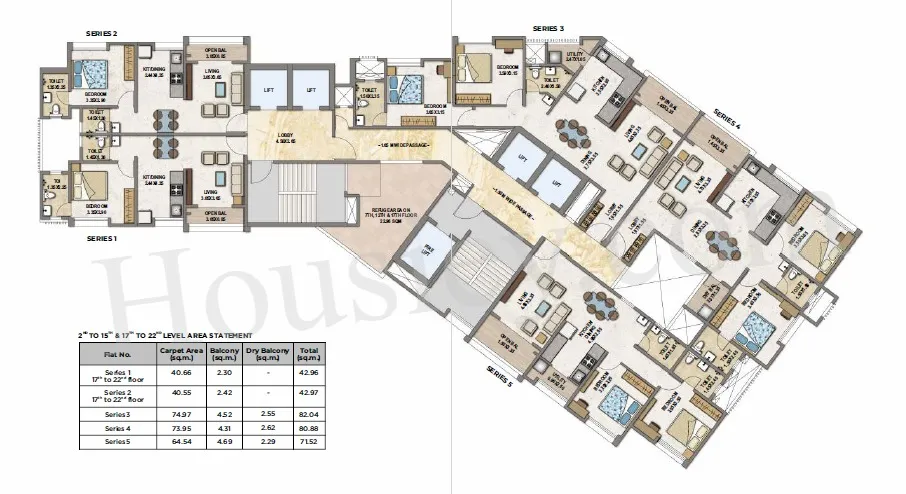 Kakkad La Vida Floor plan 2