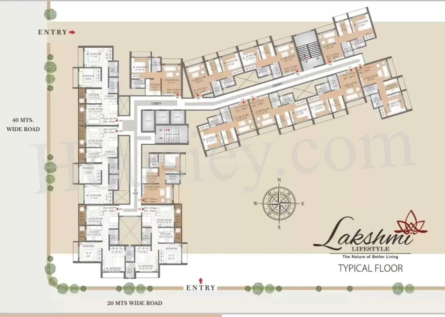 Lakshmi Lifestyle Floor Plan