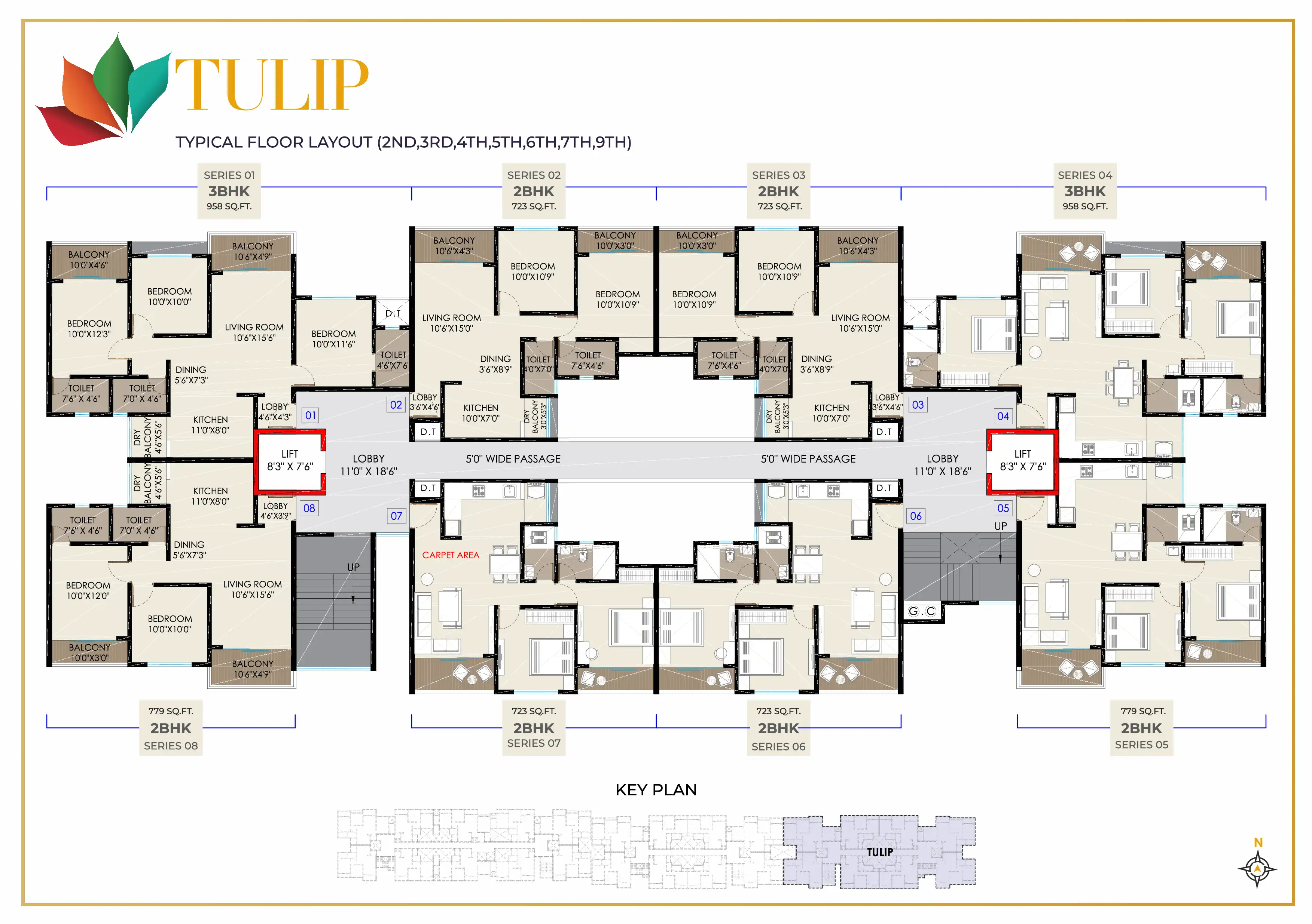Landmark Luxuria Floor plan 4