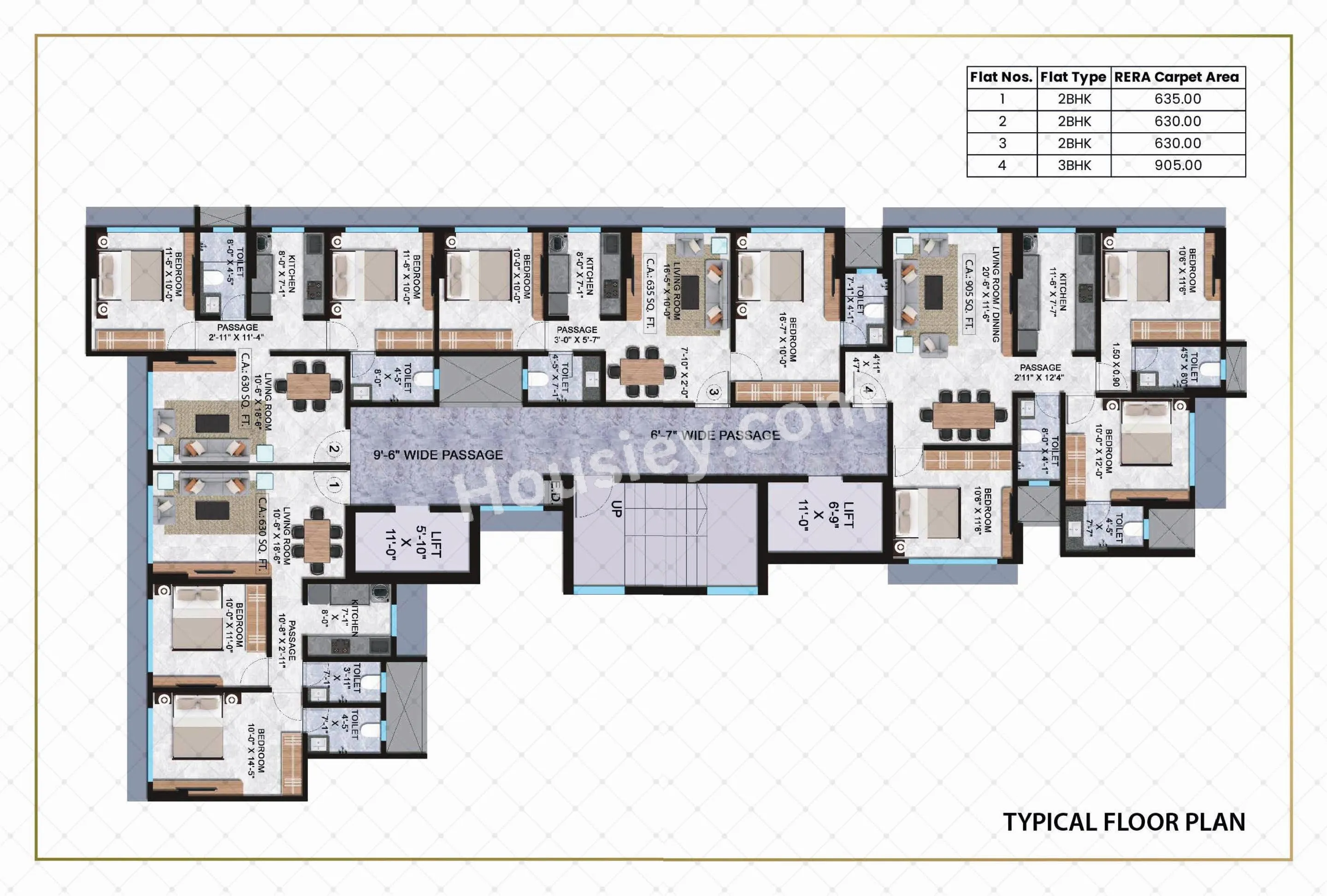 Lashkaria Solitaire Floor Plan
