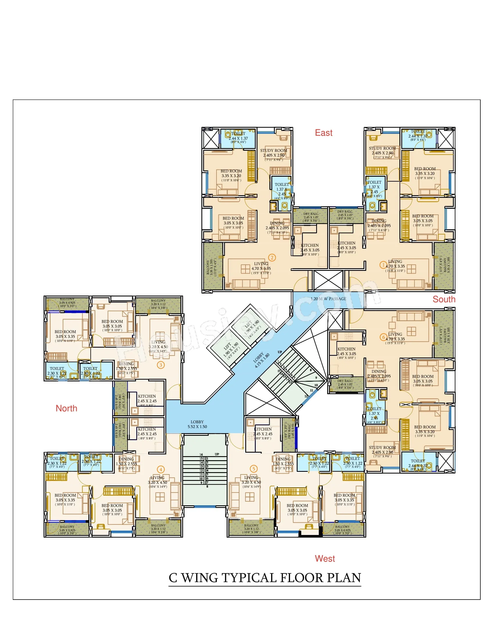 Laxmi Emerald Floor Plan