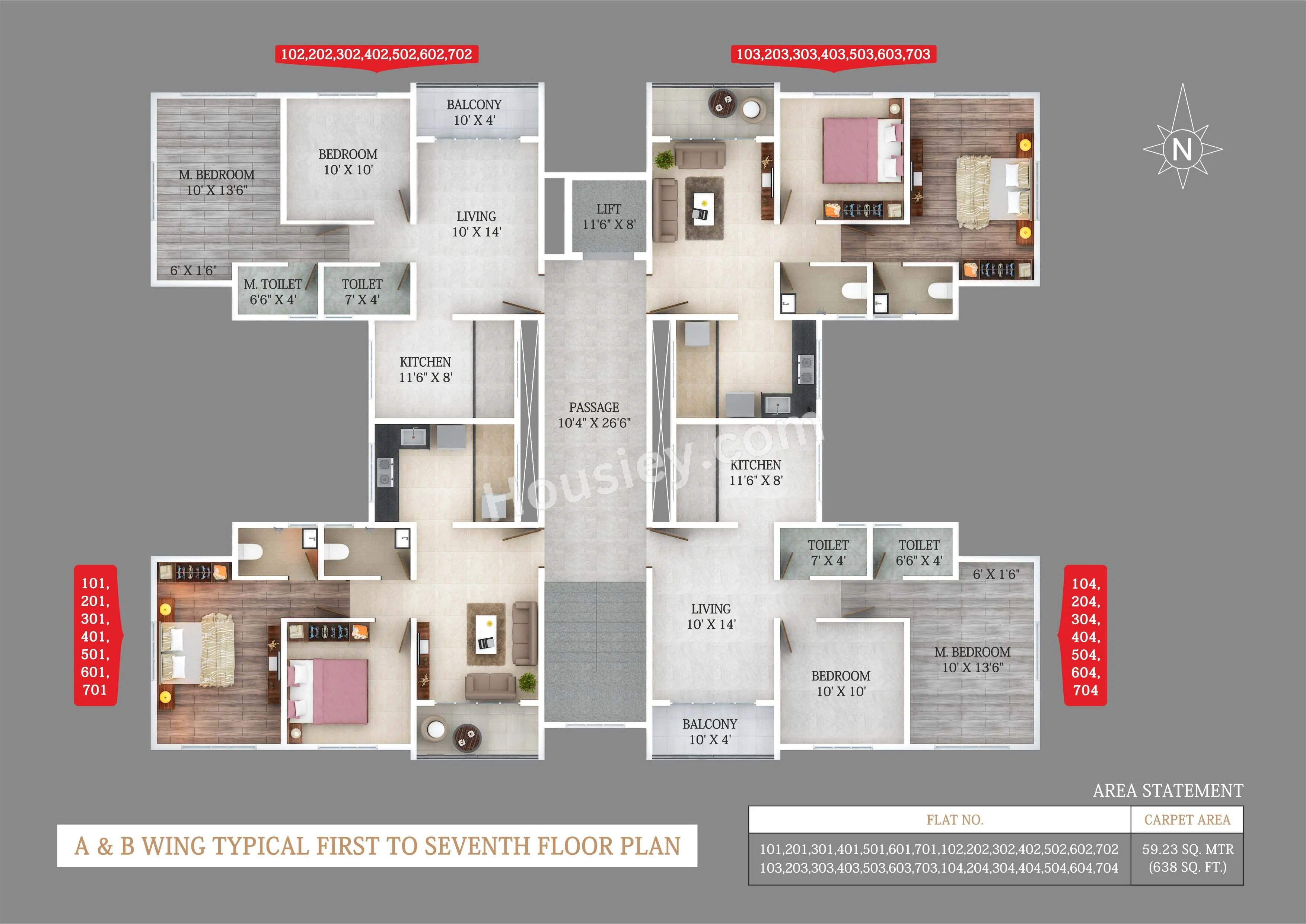 Laxminand Shantai Floor Plan