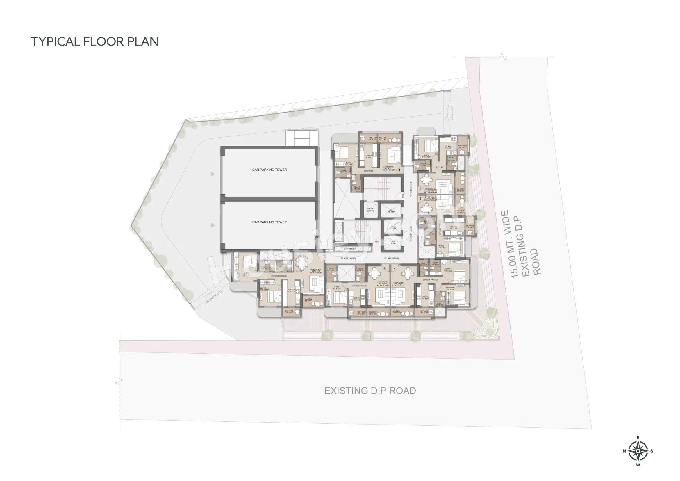 Leena Oasis Floor plan 1