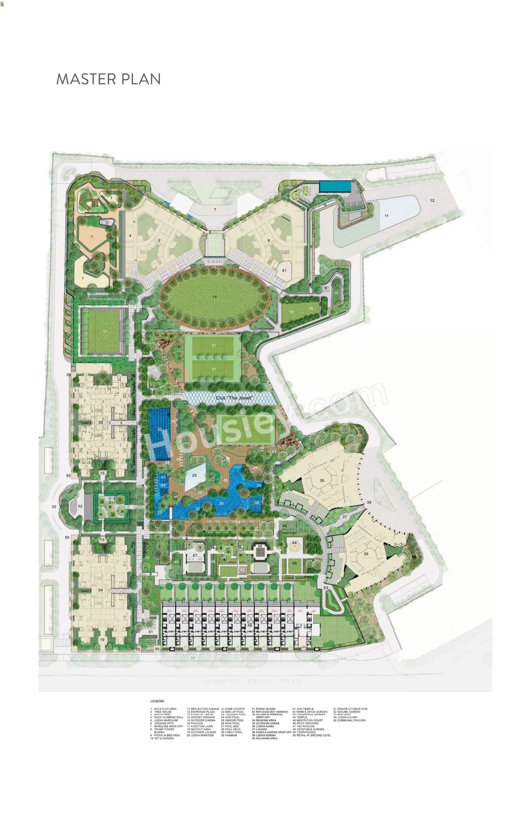 Lodha Adrina Master Plan