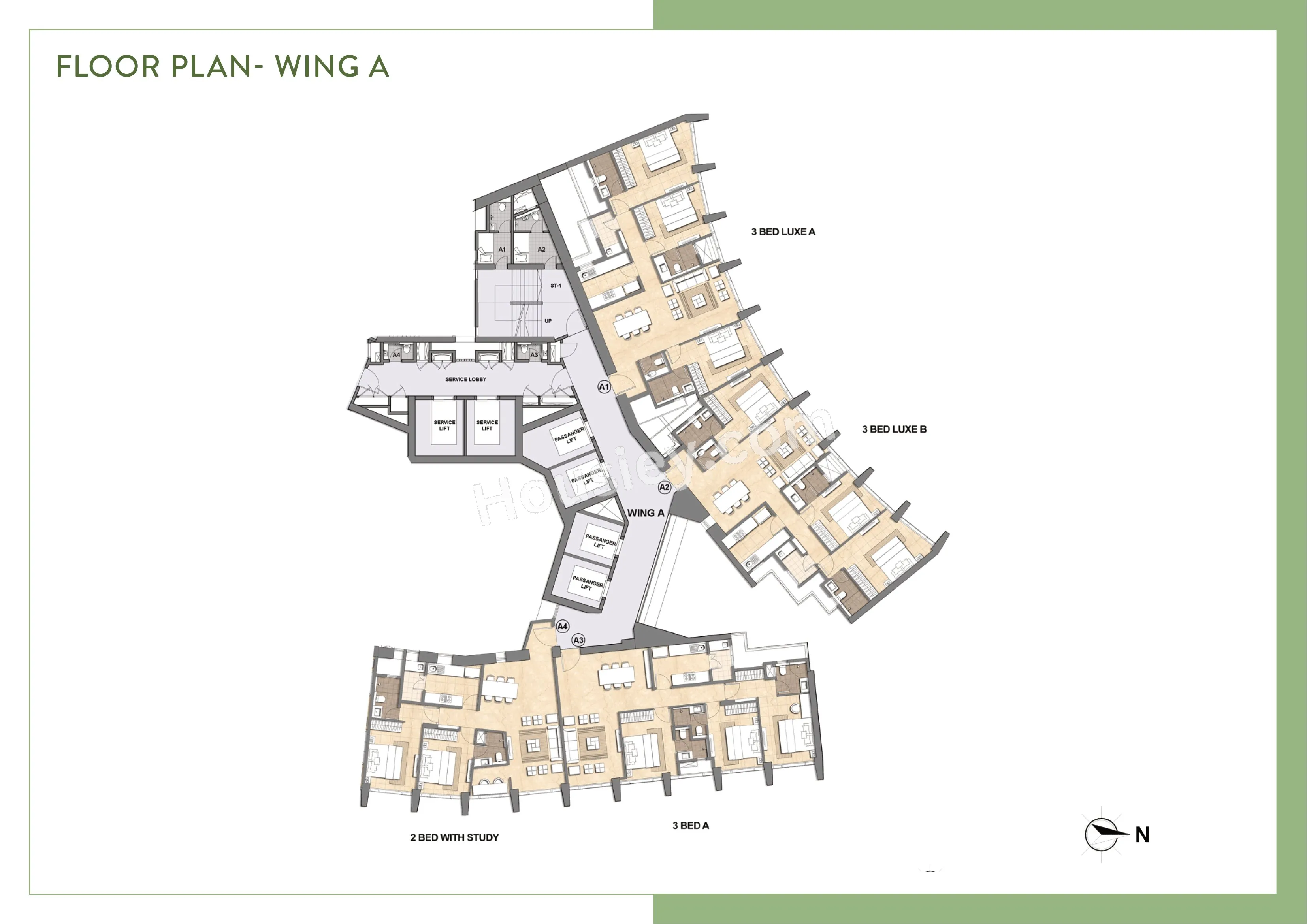 Lodha Adrina Floor plan 2