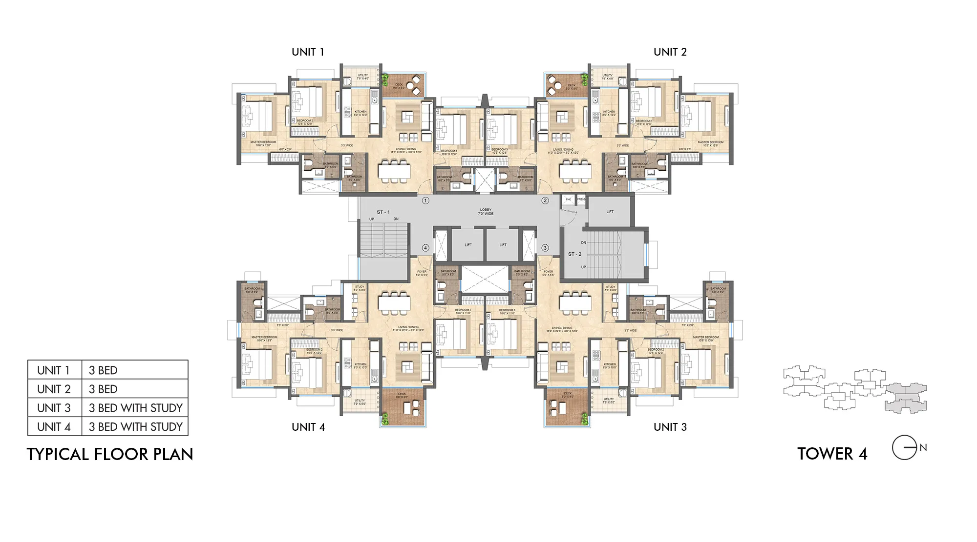 Lodha Bella Vita Floor plan 2