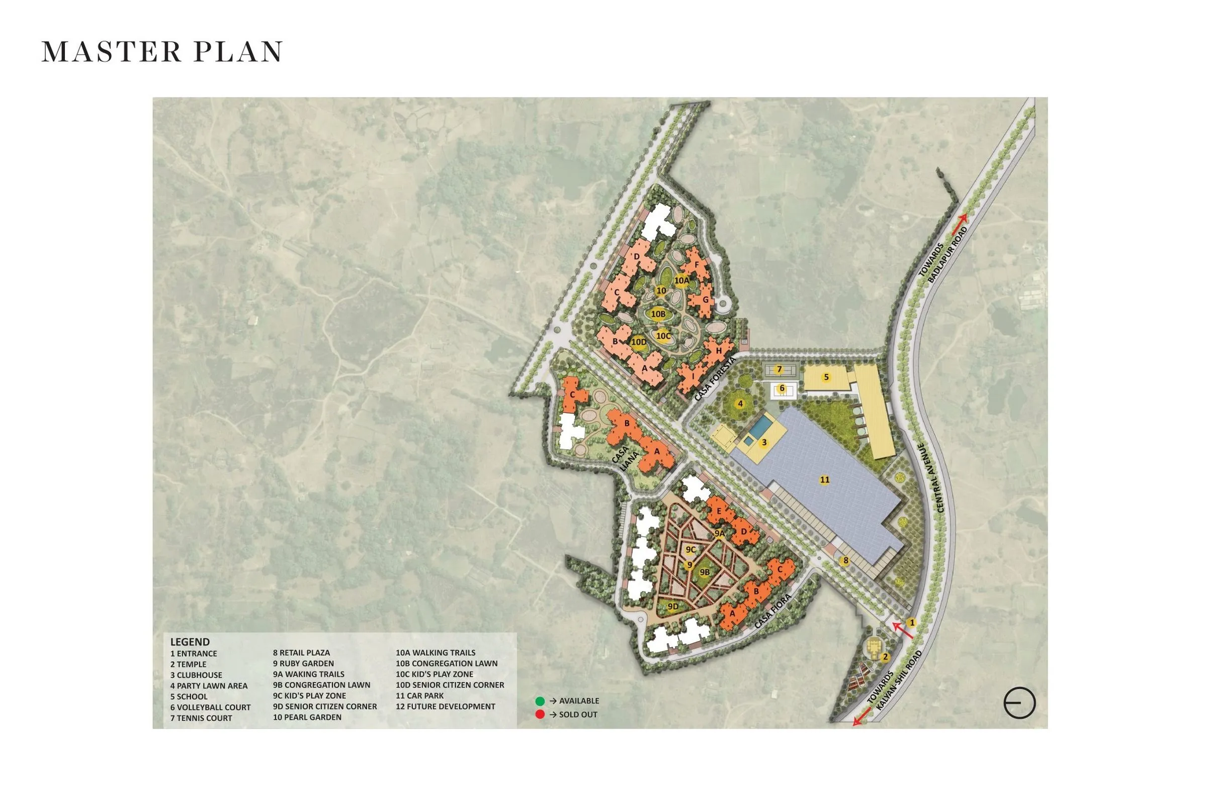 Lodha Casa Premier Master Plan