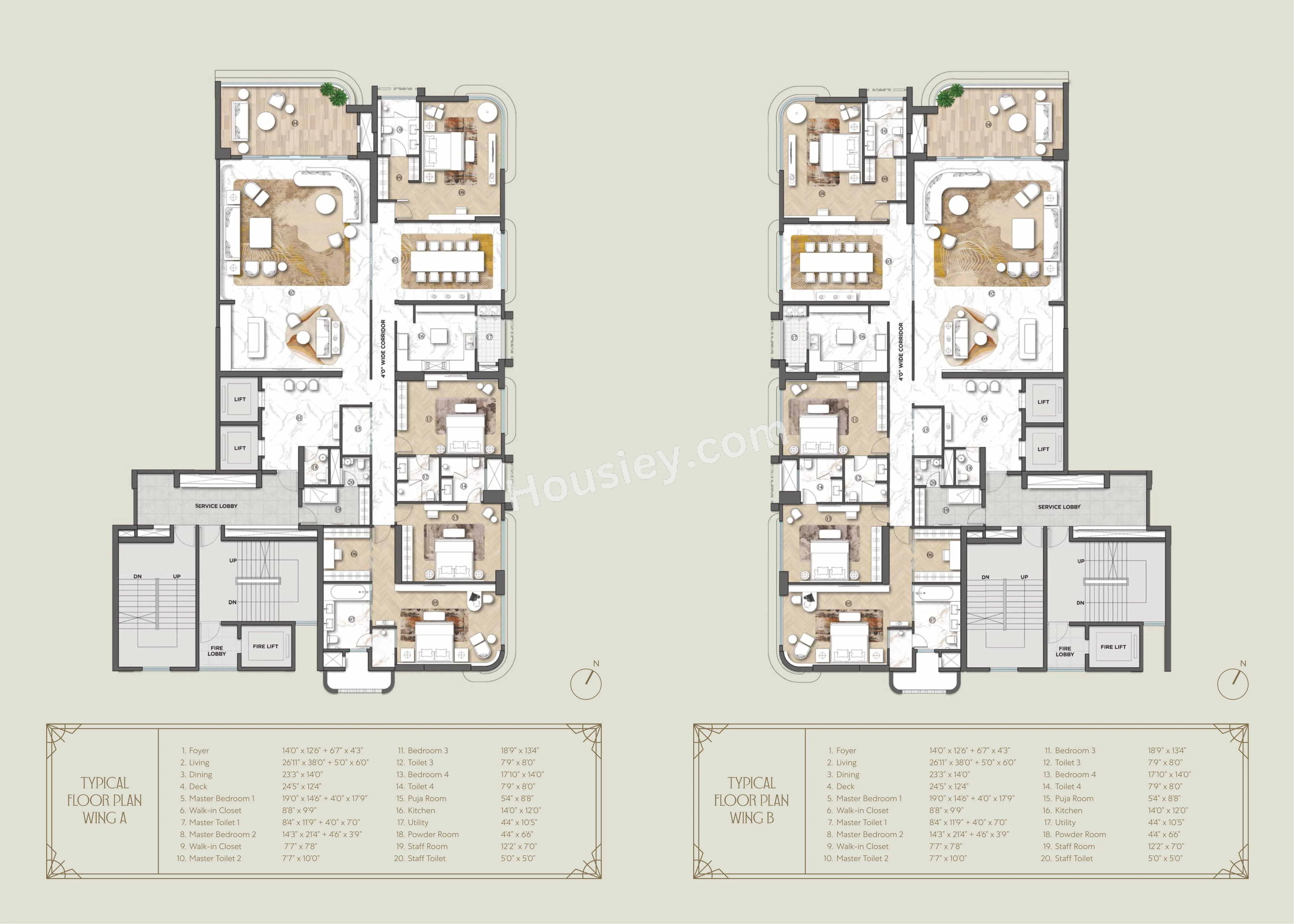 Lodha Cullinan Versova Floor plan 3