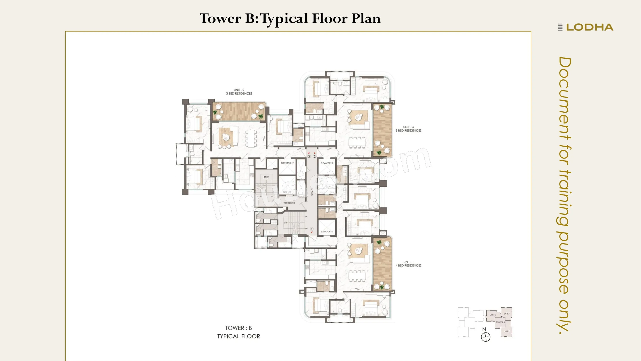 Lodha Palais Floor plan 2
