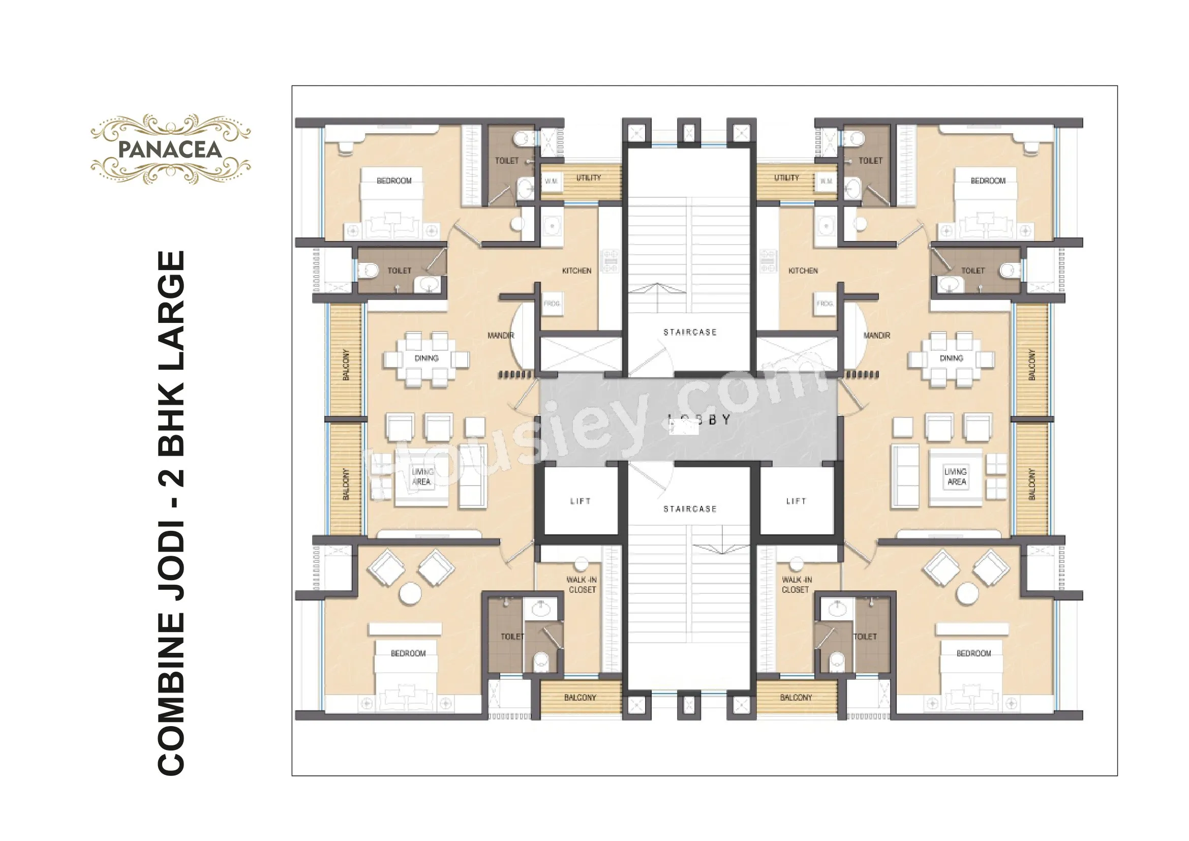 Lodha Panacea Floor plan 4