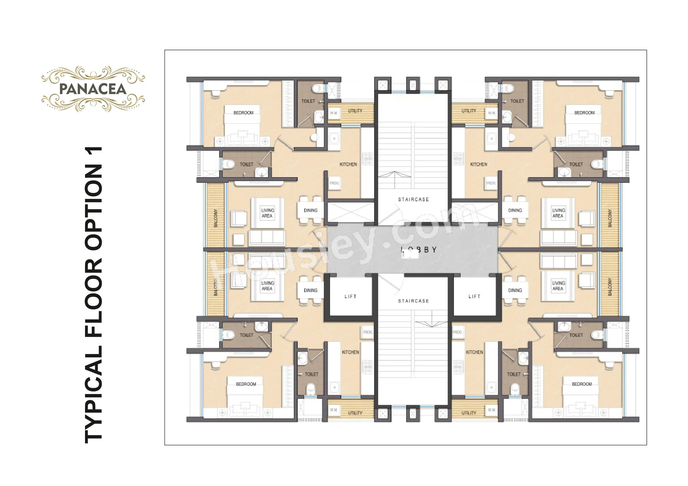 Lodha Panacea Floor plan 3